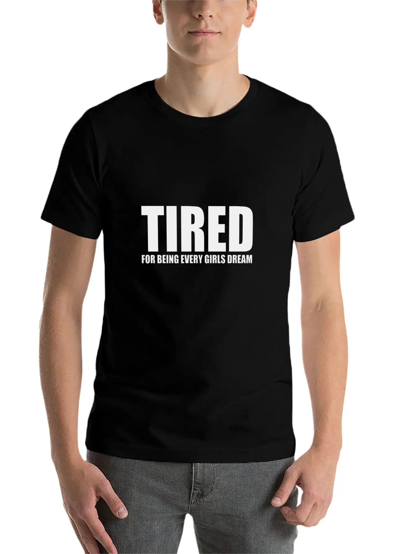 Tired Essential Unisex Summer Tee – Soft Cotton Casual Fit
