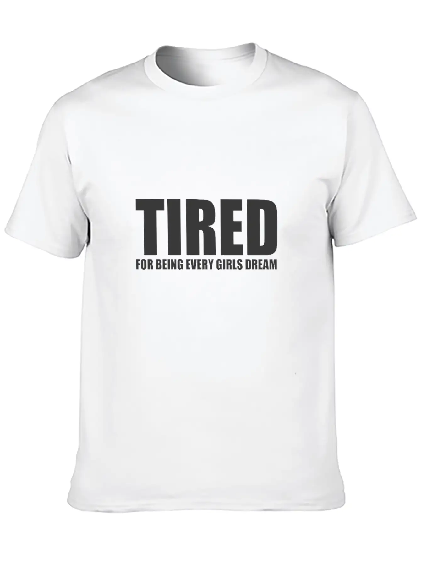 Tired Essential Unisex Summer Tee – Soft Cotton Casual Fit