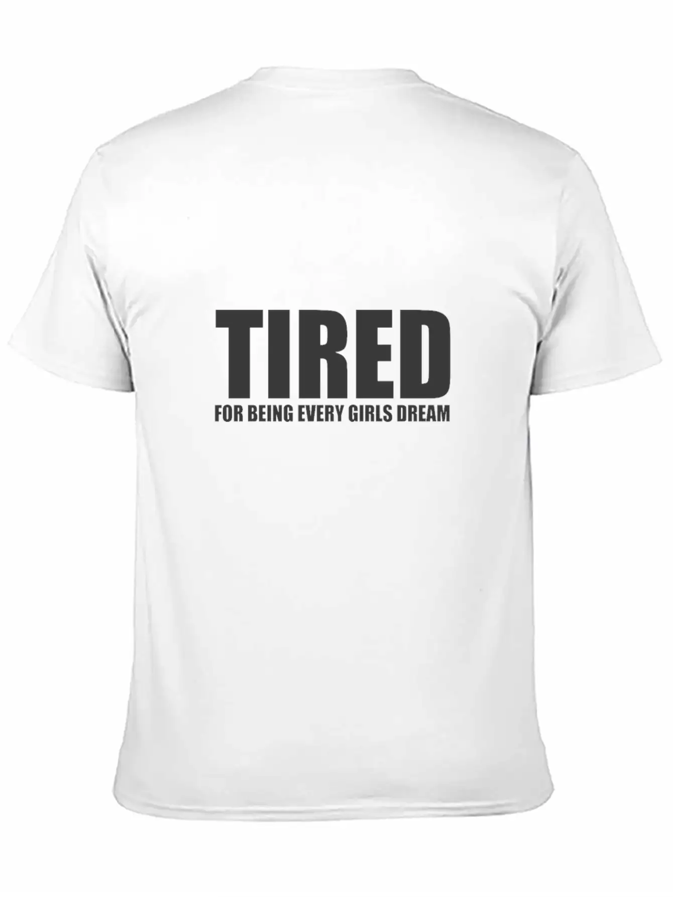 Tired Essential Unisex Summer Tee – Soft Cotton Casual Fit