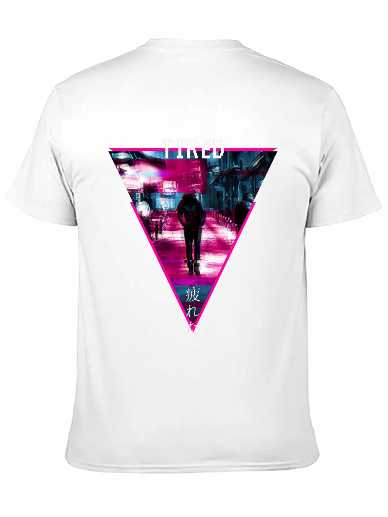 Tired Glitchcore Weirdcore Aesthetic Hyperpop Gift Stylish Everyday T-Shirt – Unisex Basic Cotton Tee