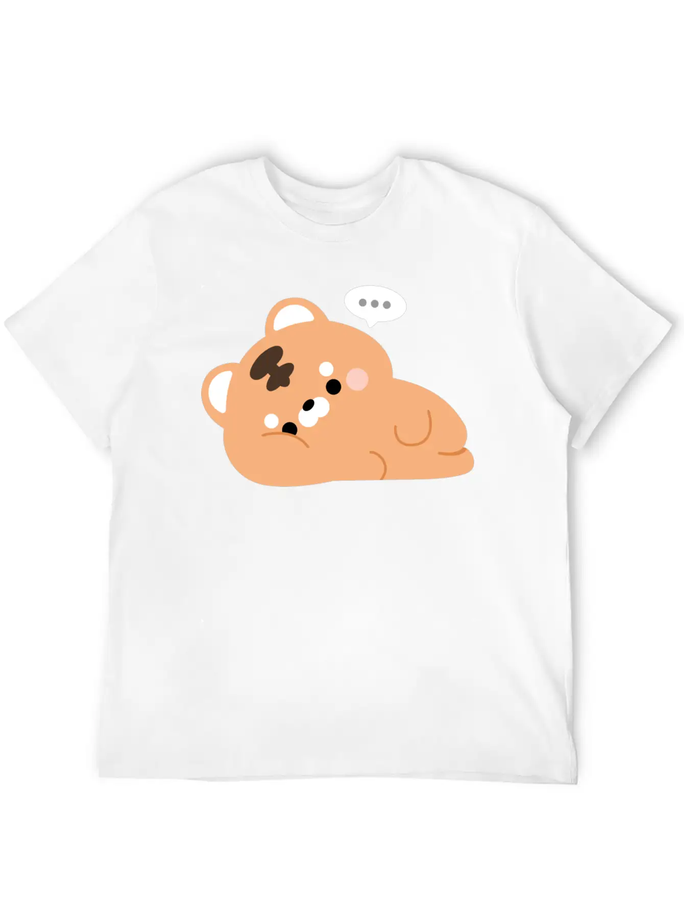 Tired Tiger Unisex Short Sleeve Soft Cotton T-Shirt – Casual Everyday Wear