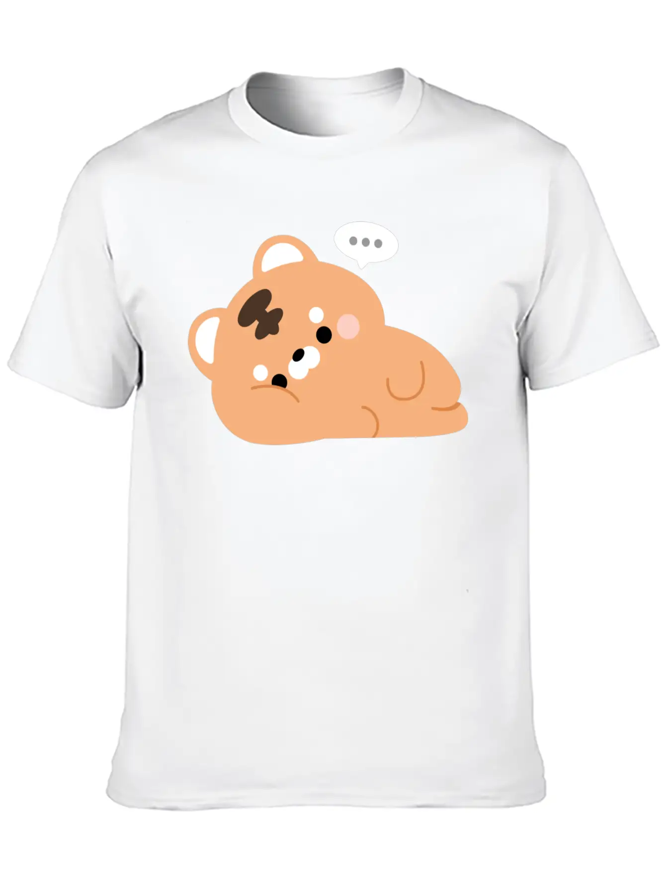 Tired Tiger Unisex Short Sleeve Soft Cotton T-Shirt – Casual Everyday Wear