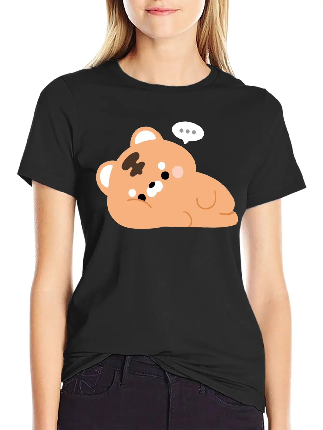 Tired Tiger Unisex Short Sleeve Soft Cotton T-Shirt – Casual Everyday Wear