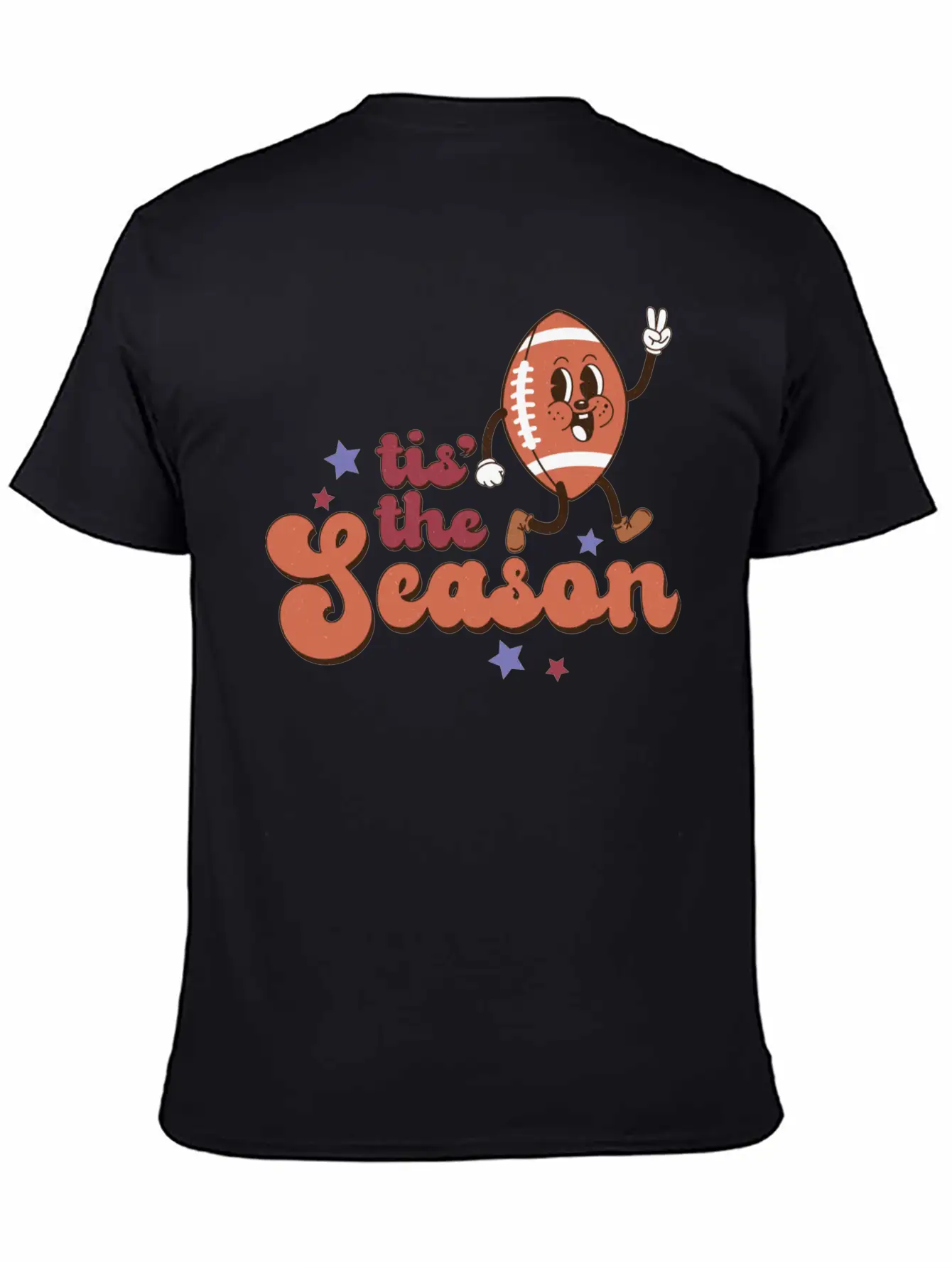 Tis The Football Season Stylish Everyday T-Shirt – Unisex Basic Cotton Tee