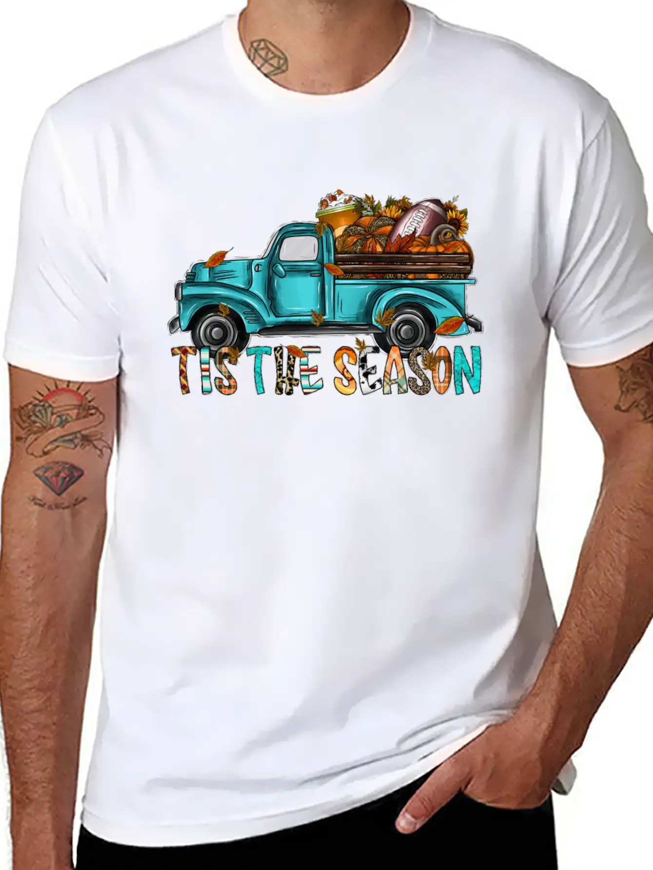 Tis The Season Basic Graphic T-Shirt – Daily Comfort In Soft Cotton