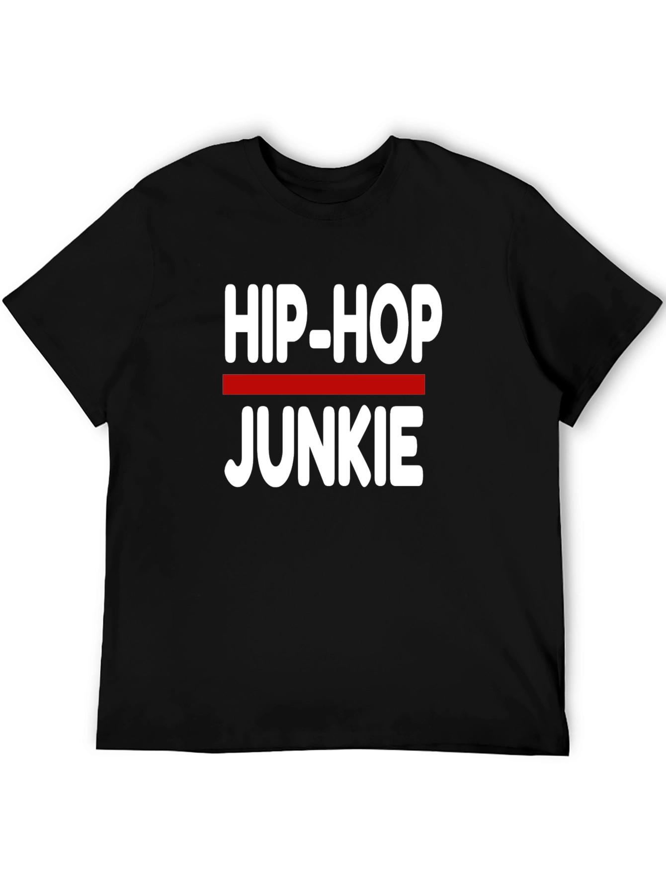 Hip Hop Junkie Black T-Shirt