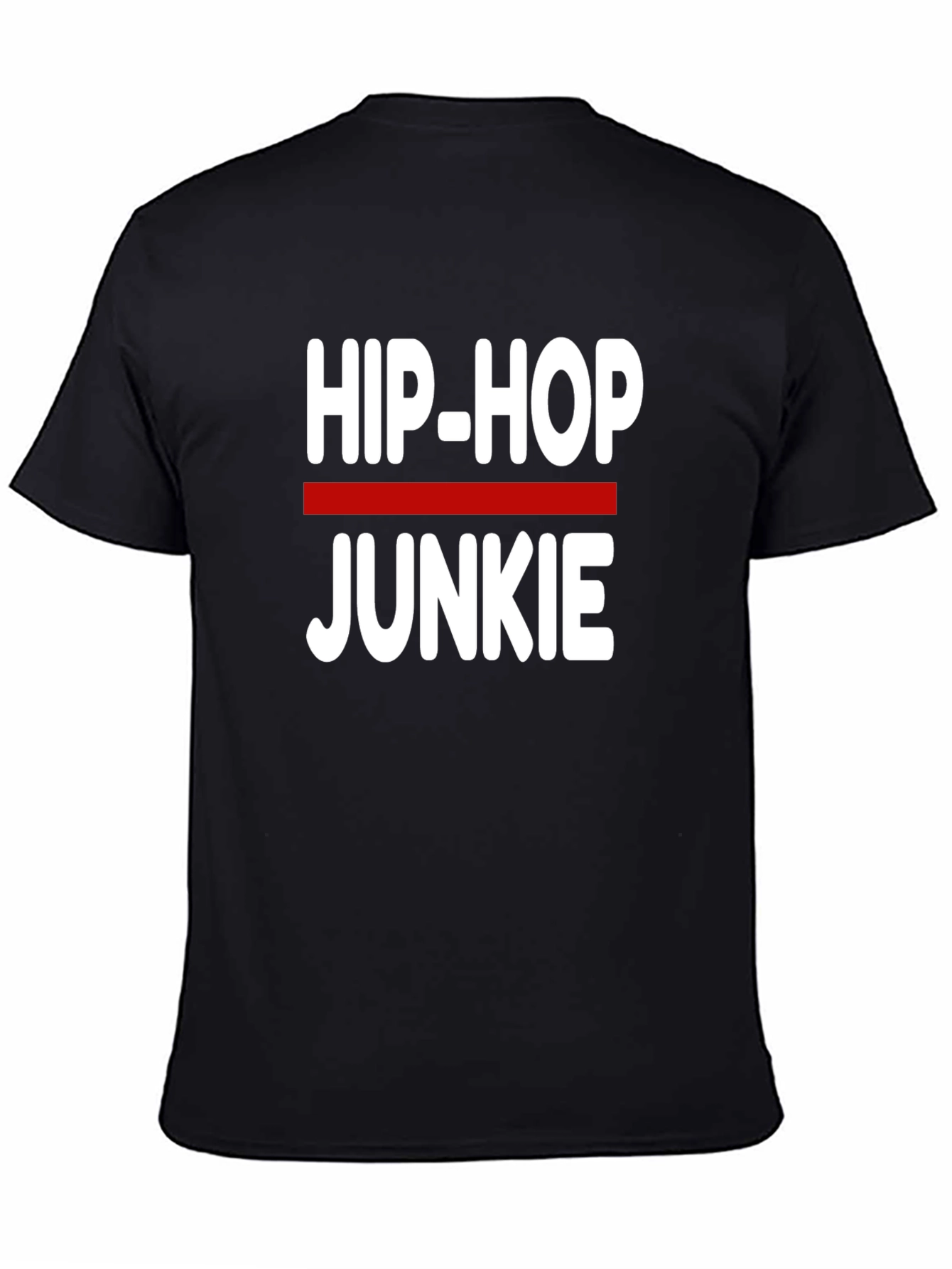 Hip Hop Junkie Black T-Shirt