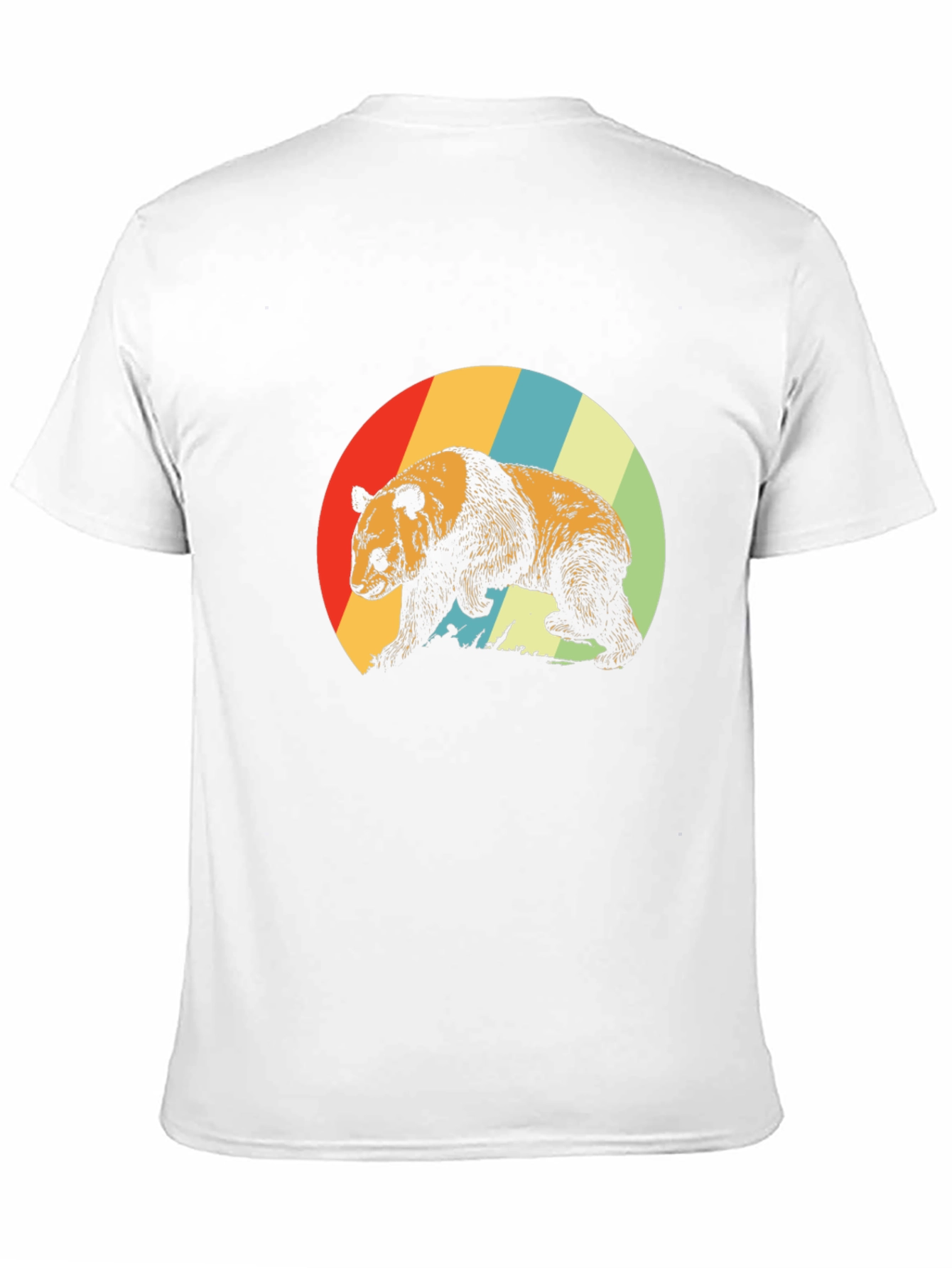 Retro Panda Bear Graphic T-Shirt