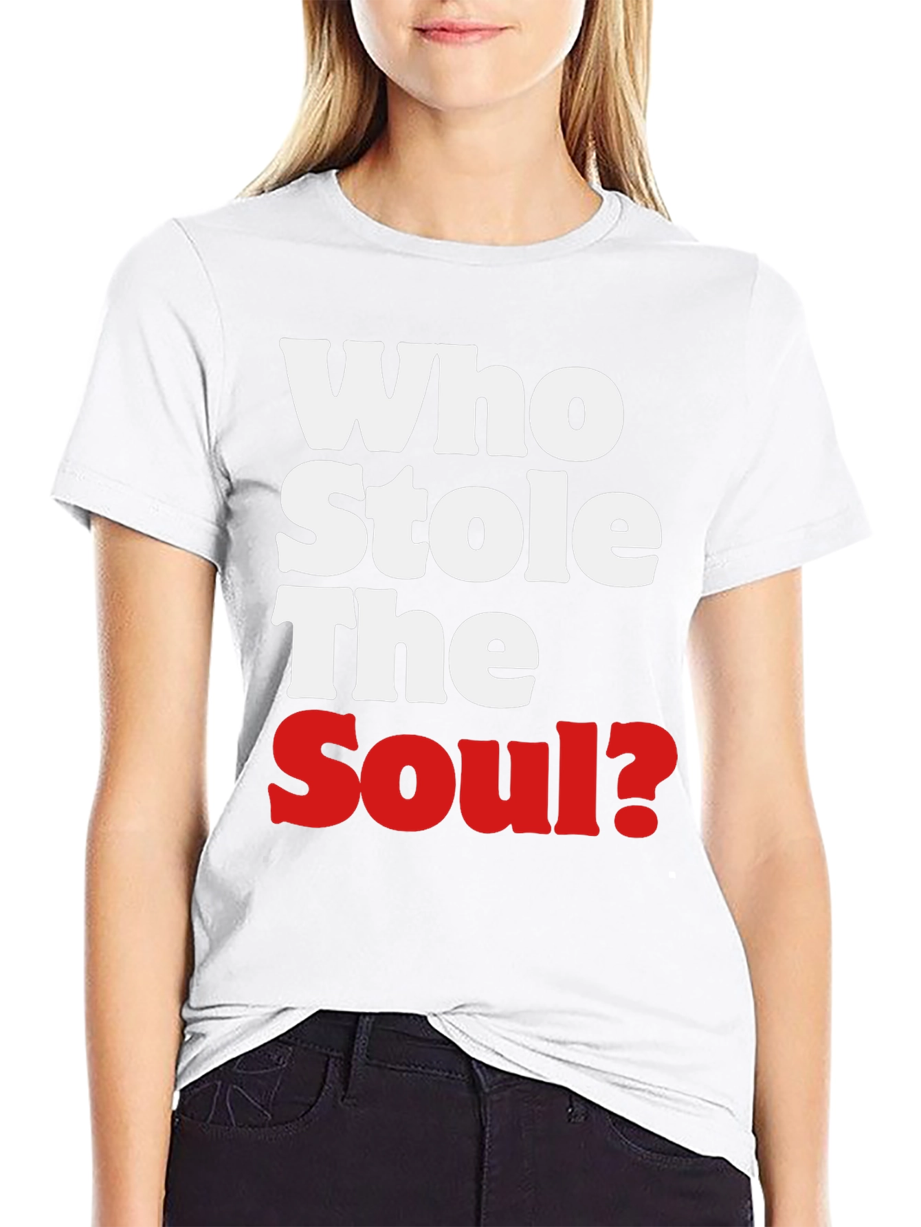Who Stole The Soul T-Shirt - Black