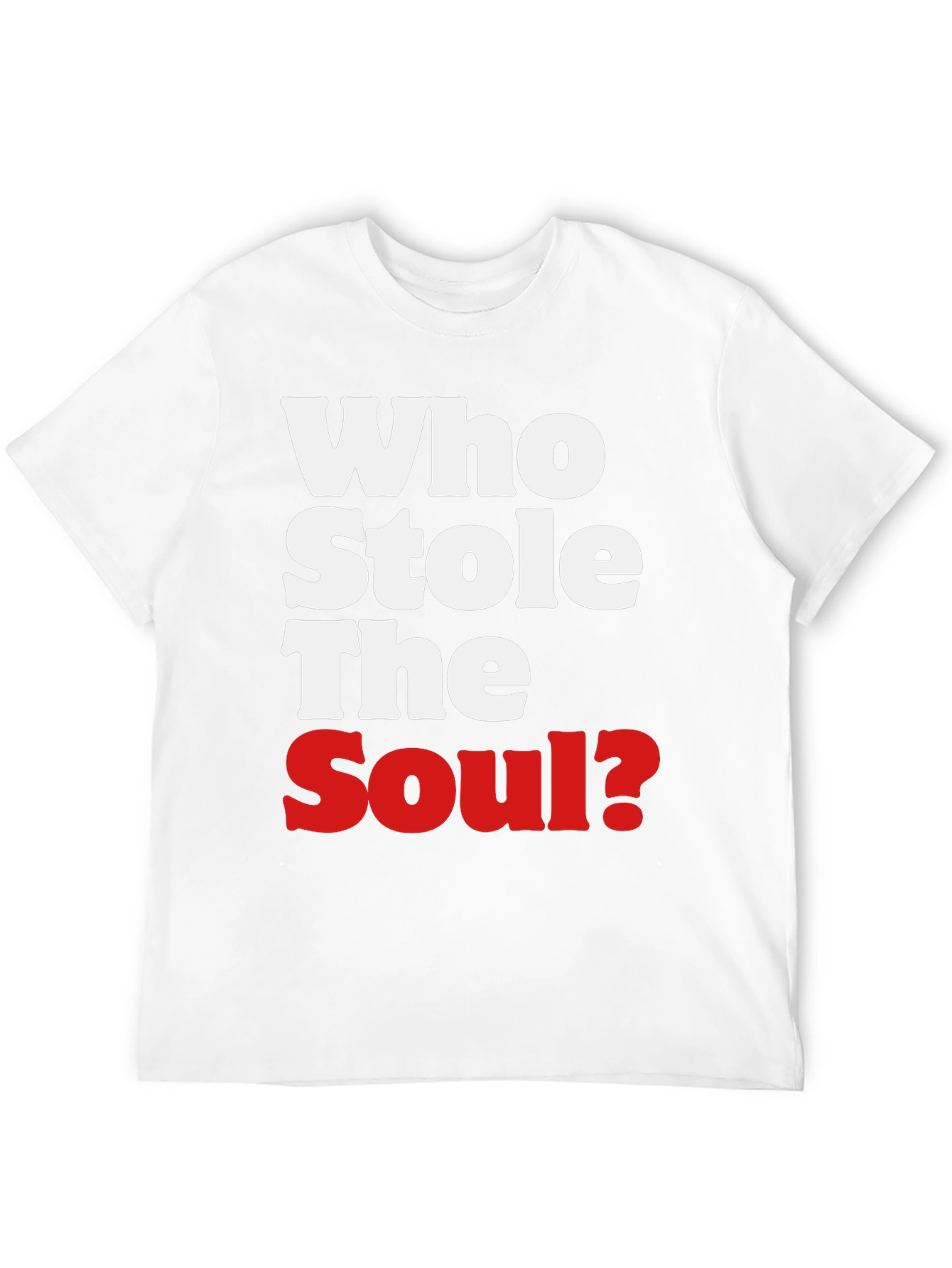 Who Stole The Soul T-Shirt - Black