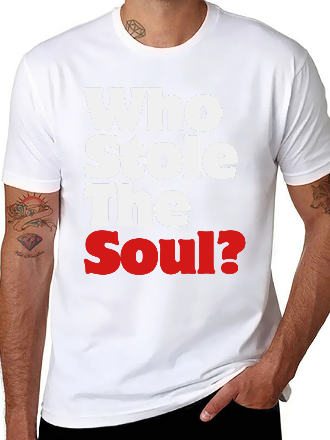 Who Stole The Soul T-Shirt - Black