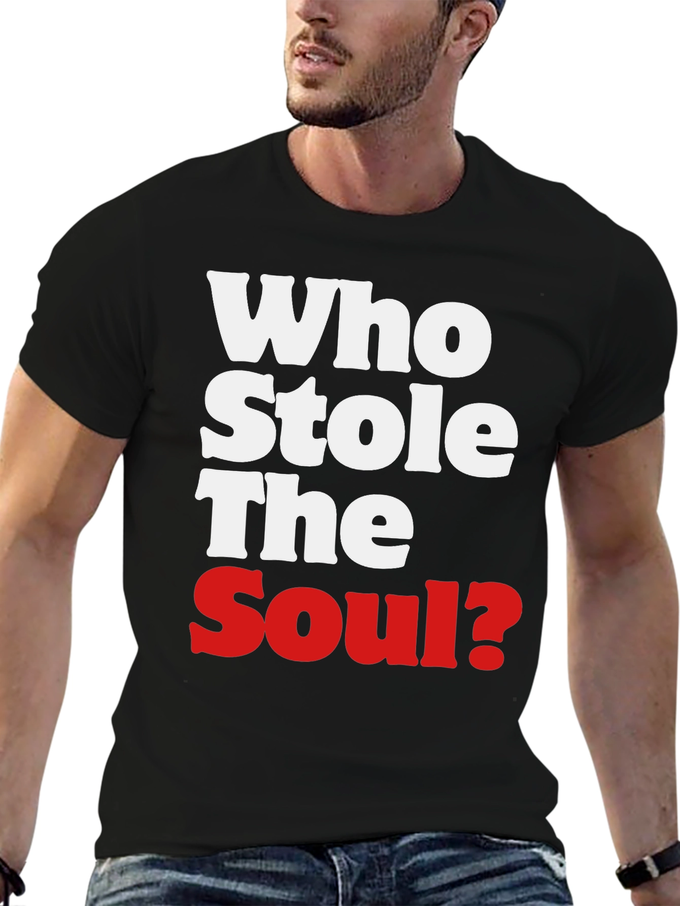 Who Stole The Soul T-Shirt - Black