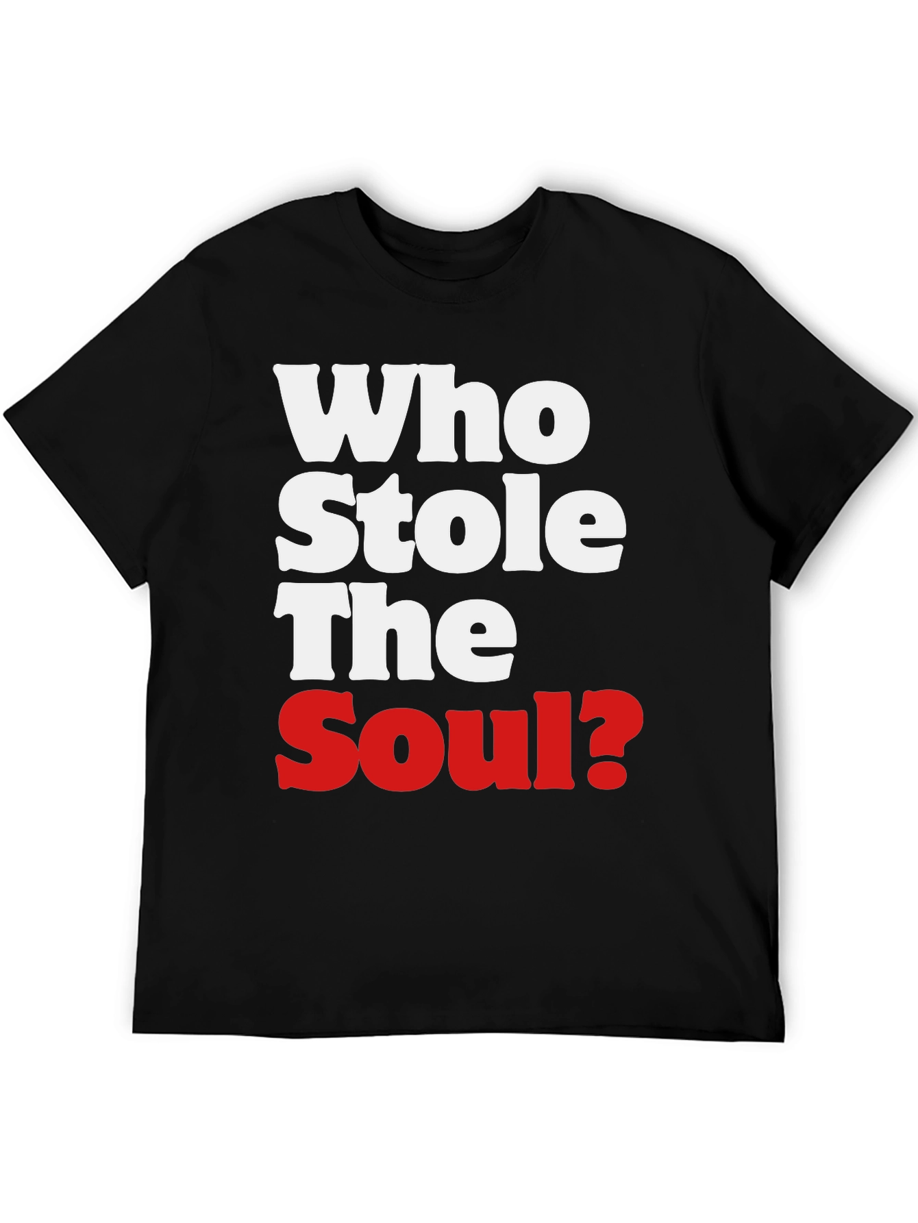 Who Stole The Soul T-Shirt - Black