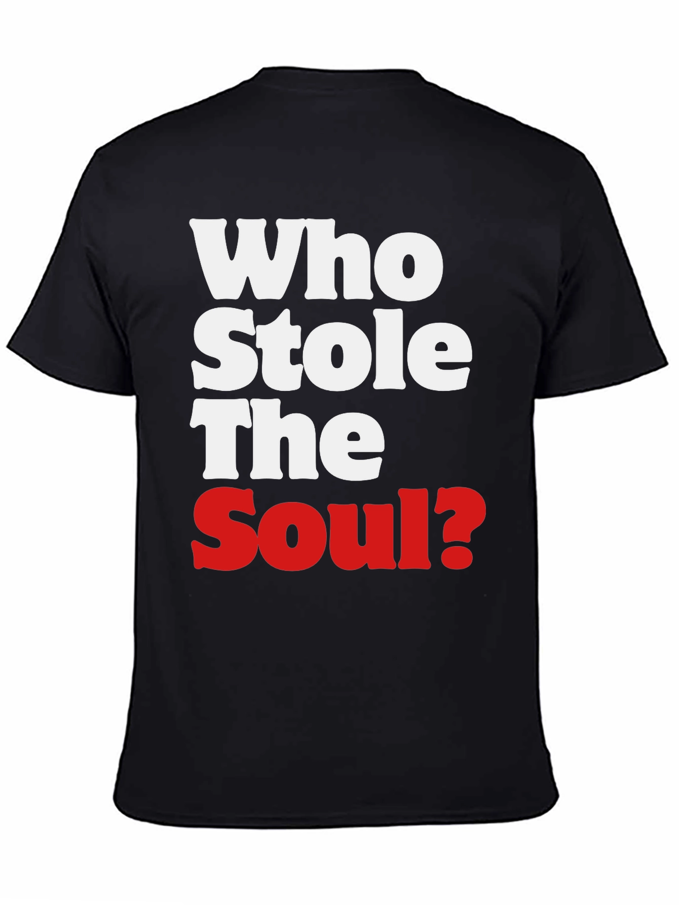 Who Stole The Soul T-Shirt - Black