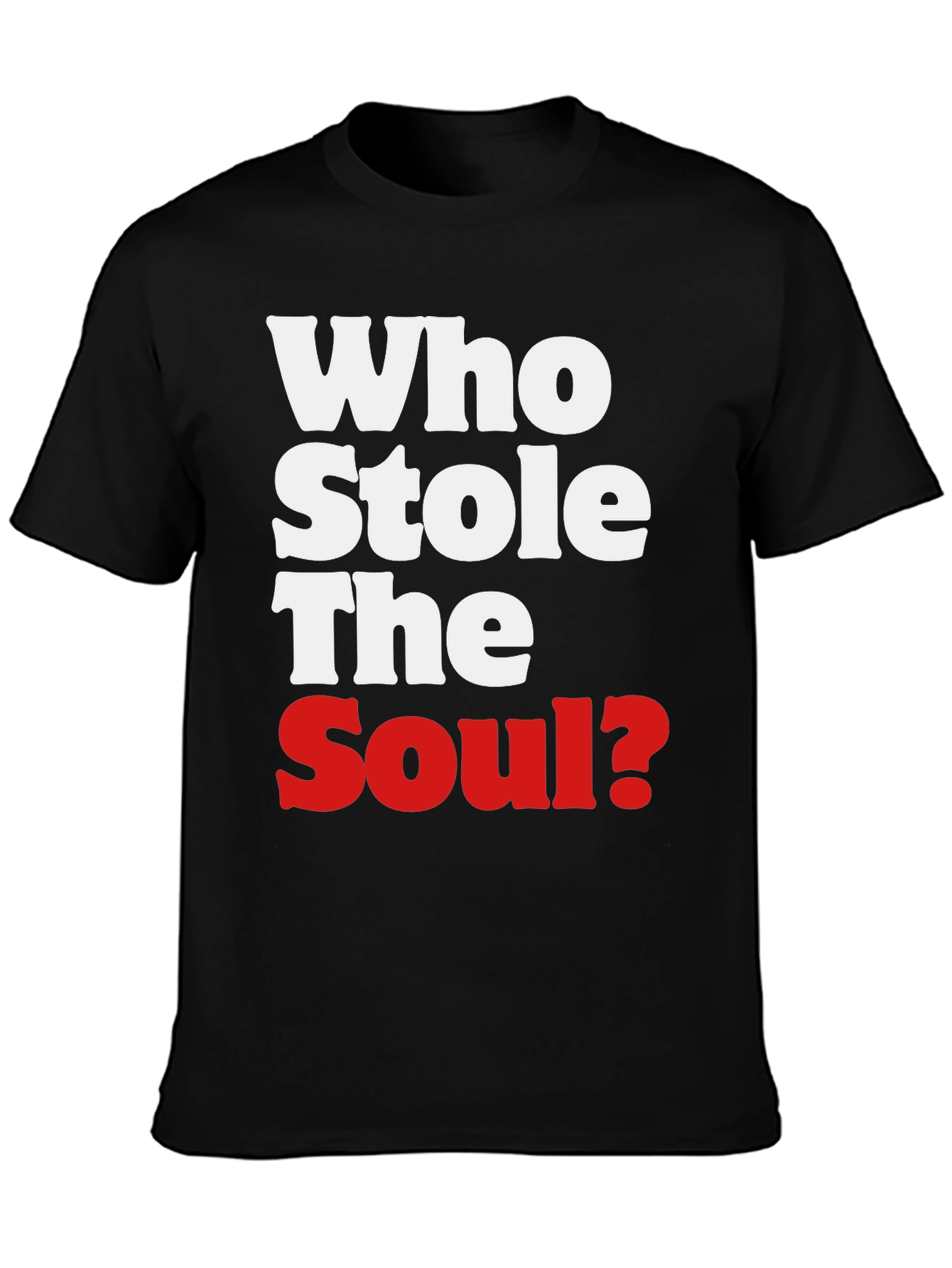 Who Stole The Soul T-Shirt - Black