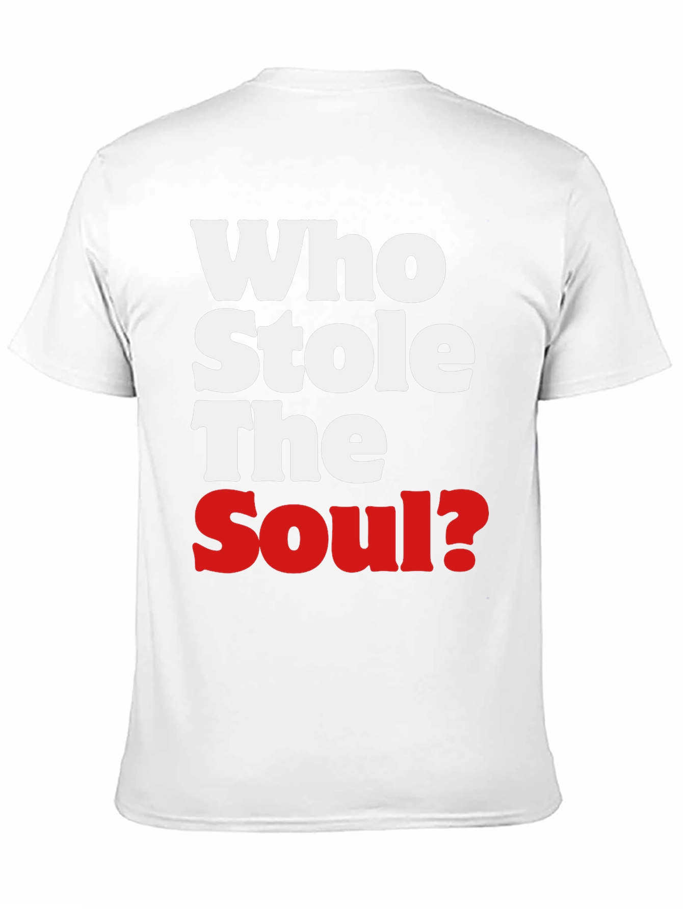 Who Stole The Soul T-Shirt - Black