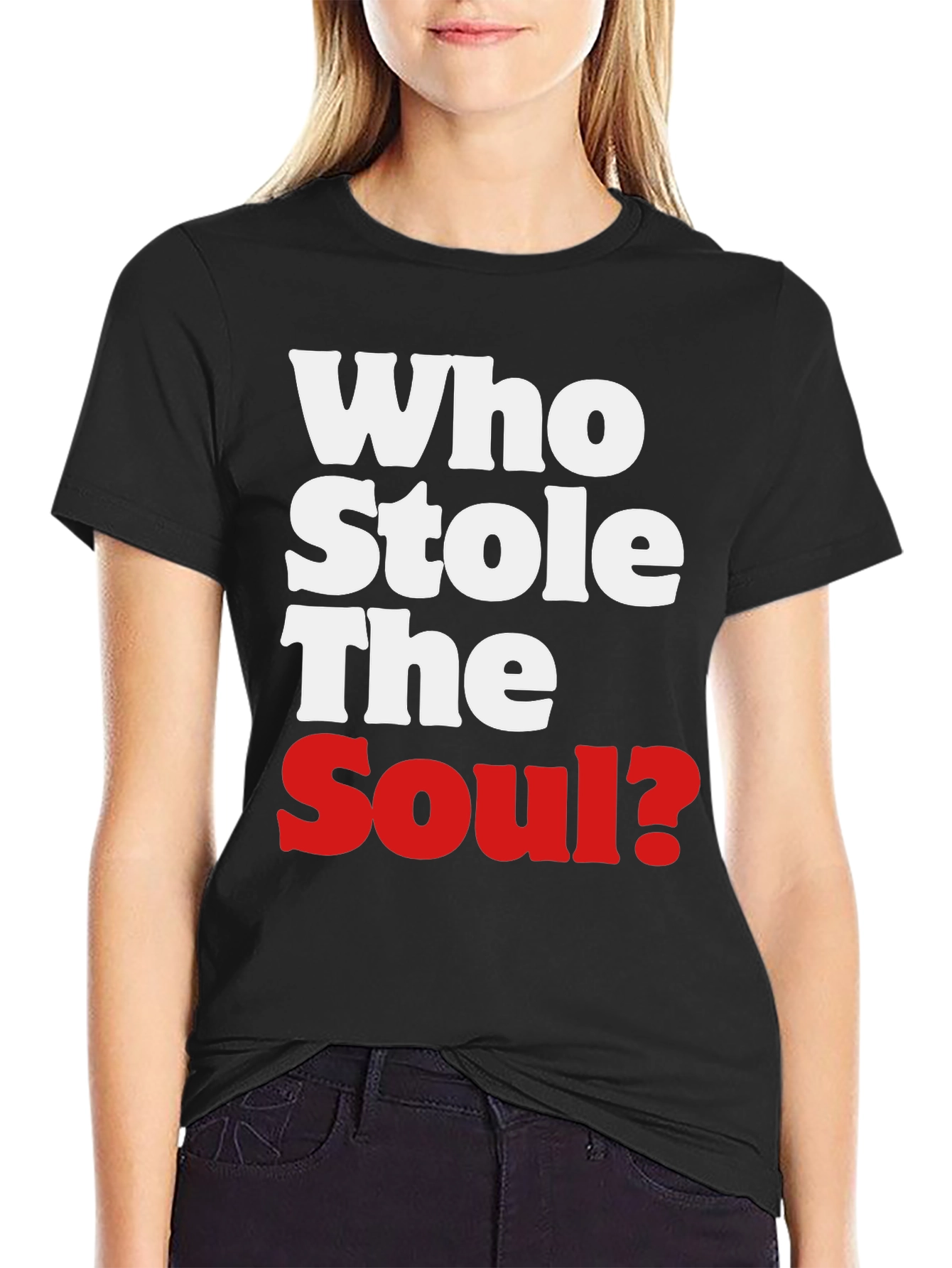 Who Stole The Soul T-Shirt - Black