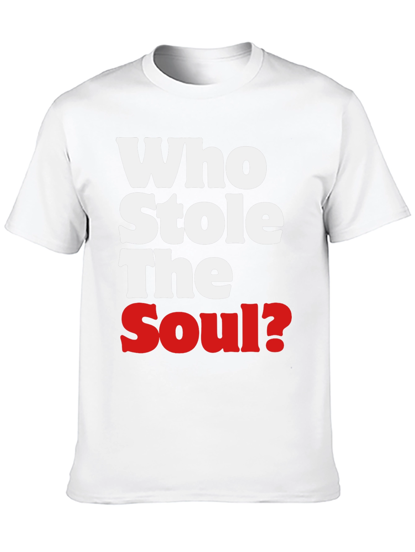 Who Stole The Soul T-Shirt - Black