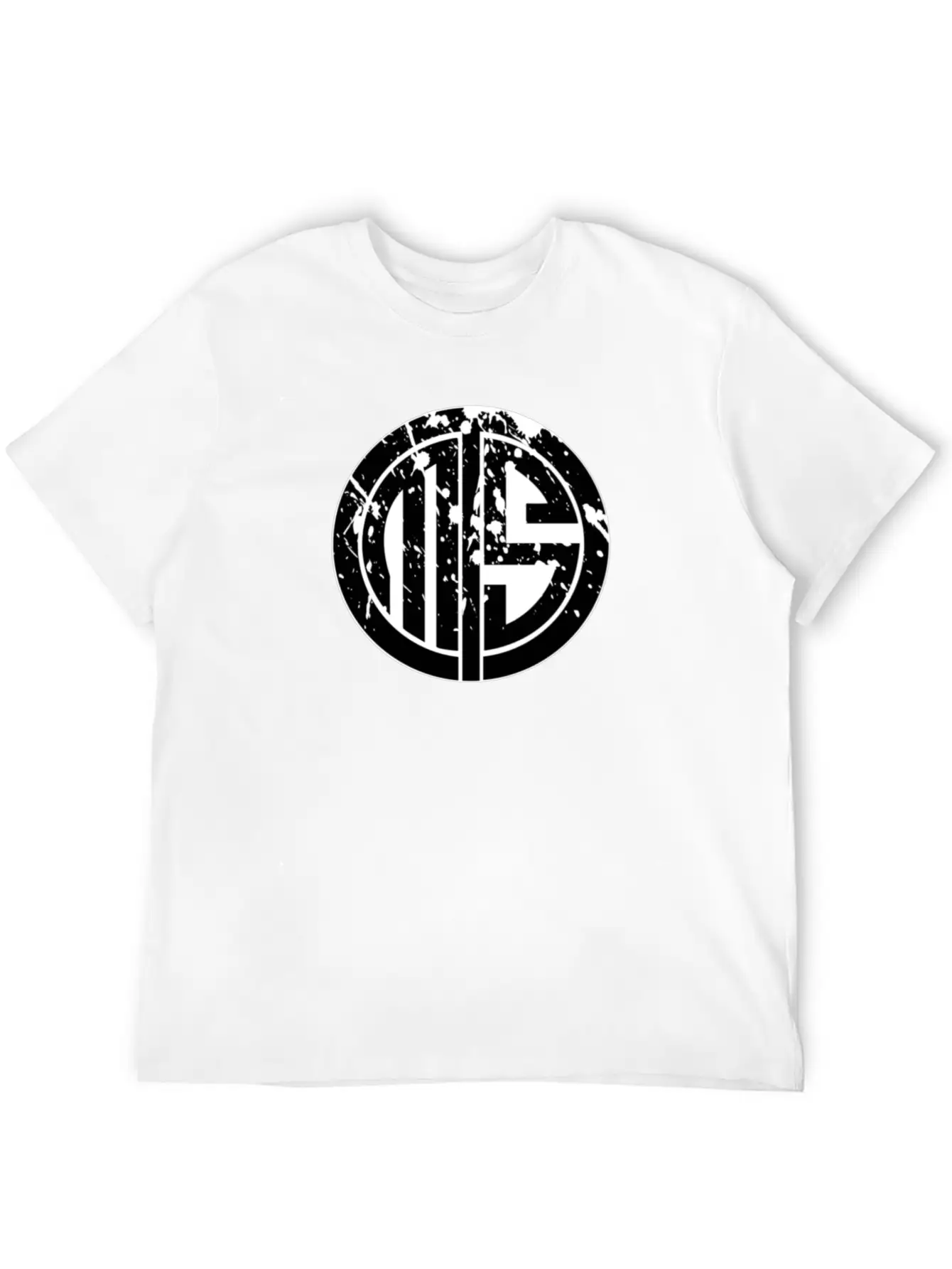 TMS Midnight Black LOGO Basic Graphic T-Shirt – Daily Comfort In Soft Cotton