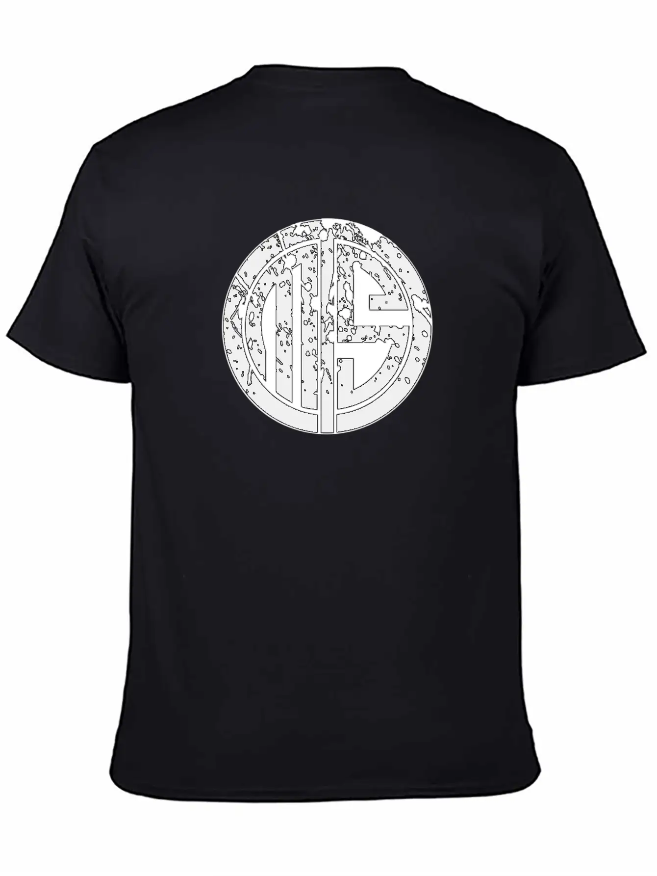 TMS Midnight Black LOGO Basic Graphic T-Shirt – Daily Comfort In Soft Cotton