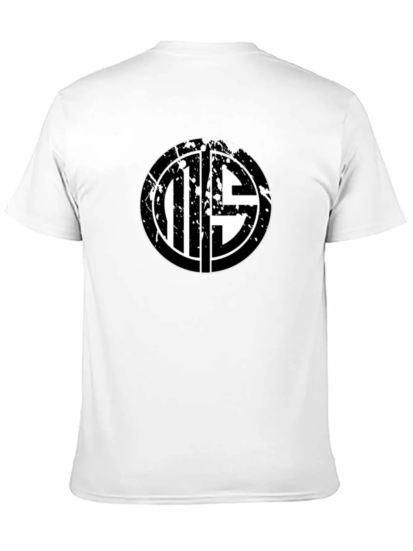 TMS Midnight Black LOGO Basic Graphic T-Shirt – Daily Comfort In Soft Cotton