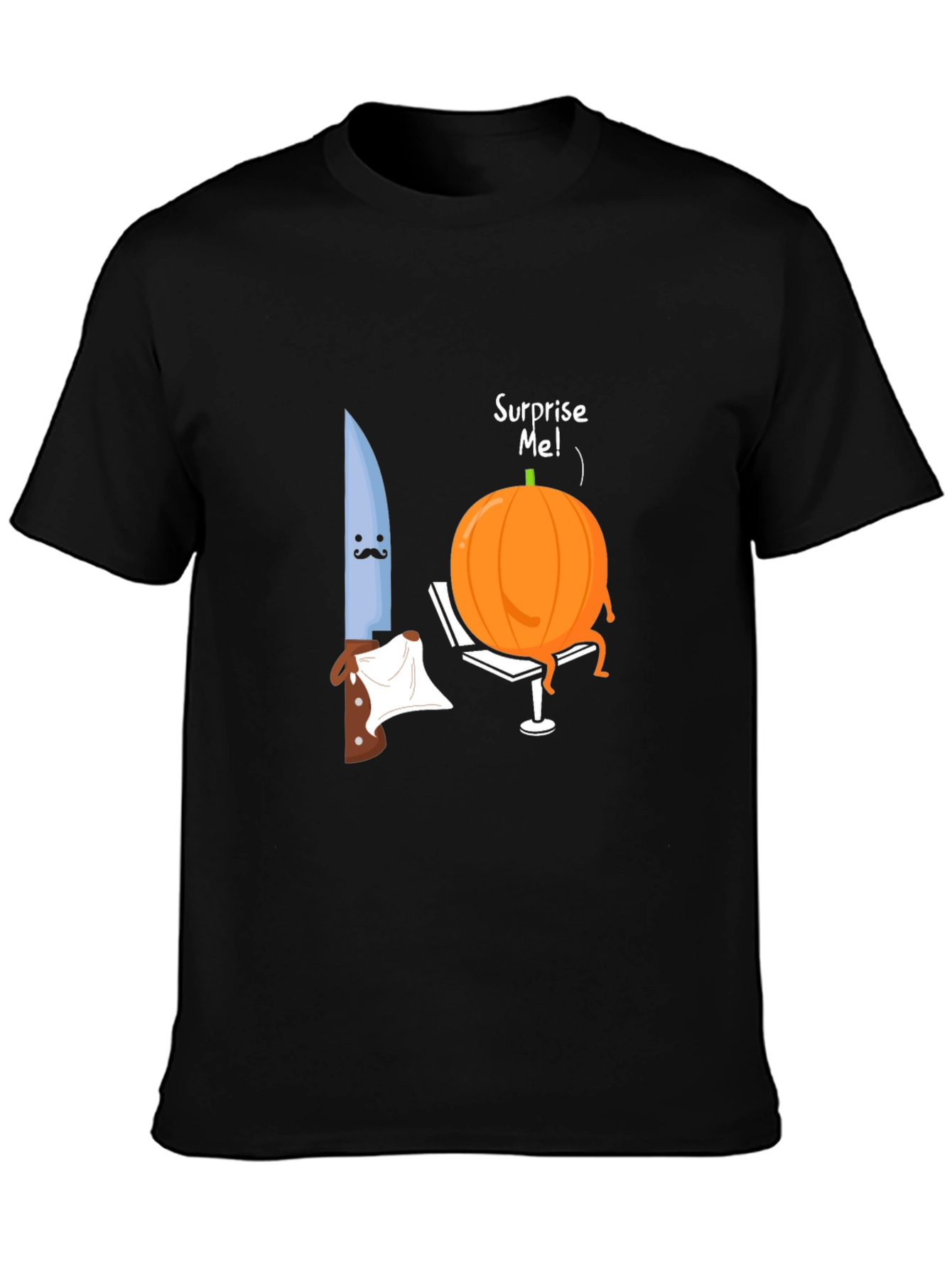Funny Pumpkin T-Shirt - Halloween Humor