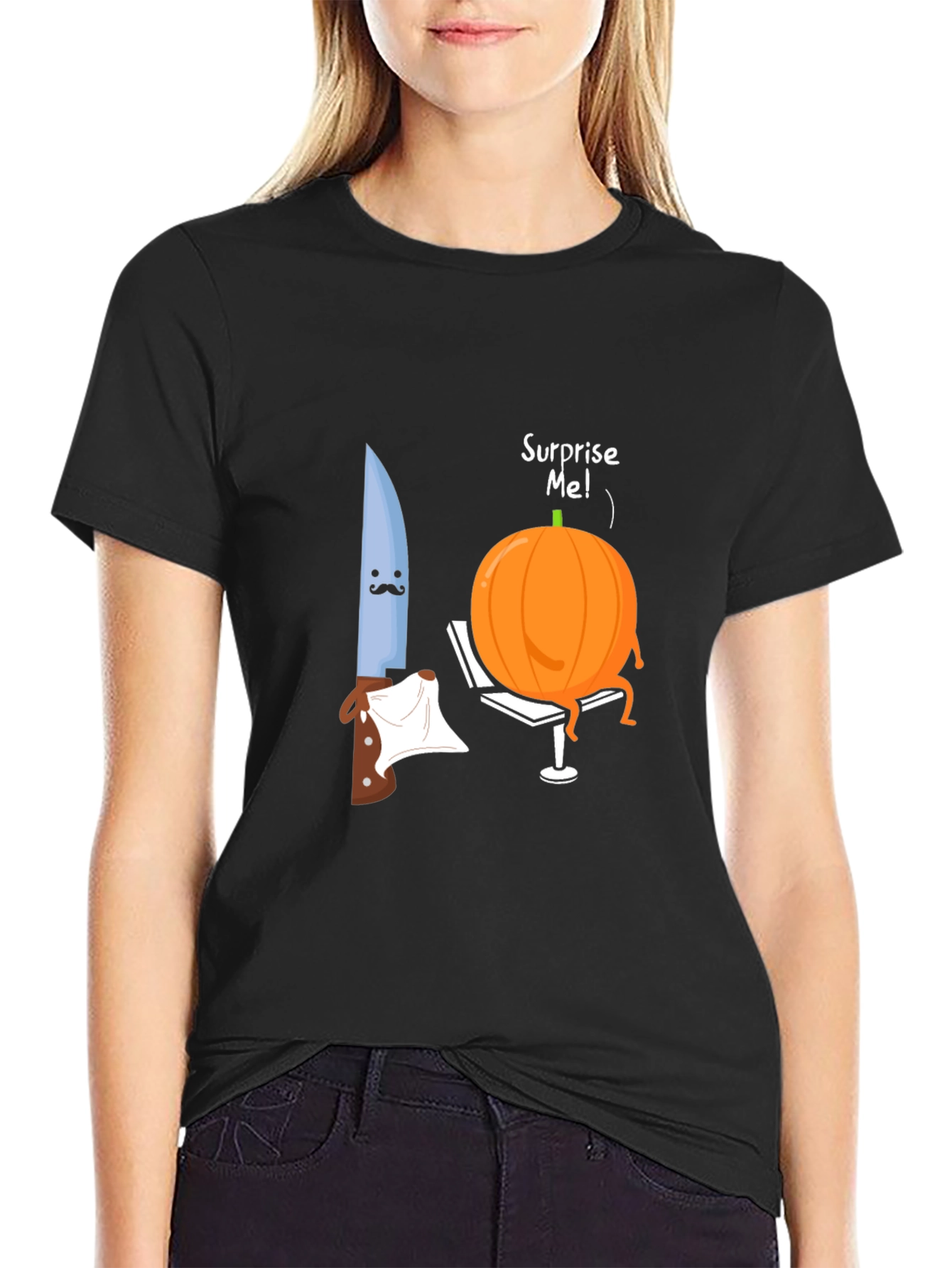 Funny Pumpkin T-Shirt - Halloween Humor