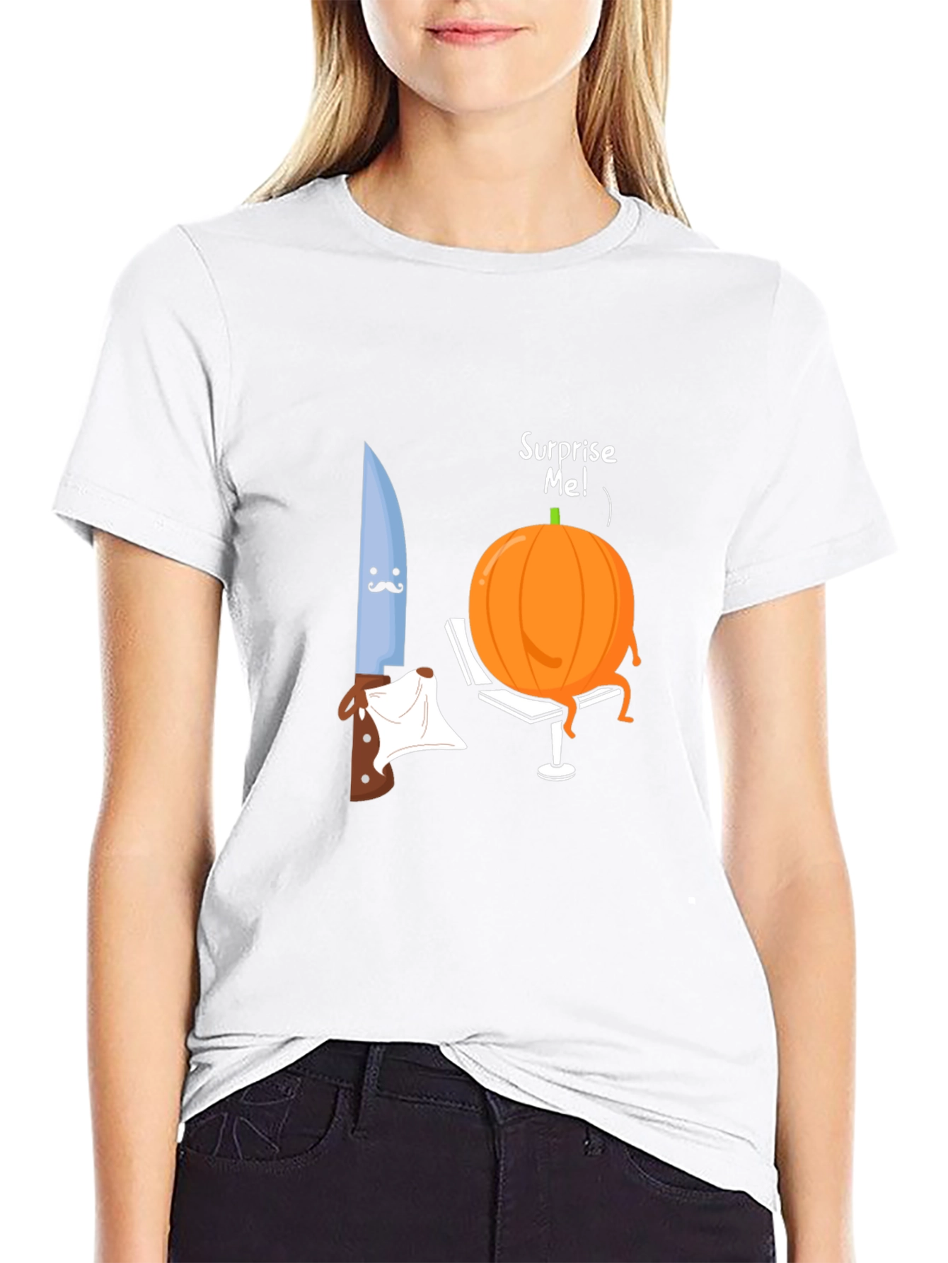 Funny Pumpkin T-Shirt - Halloween Humor