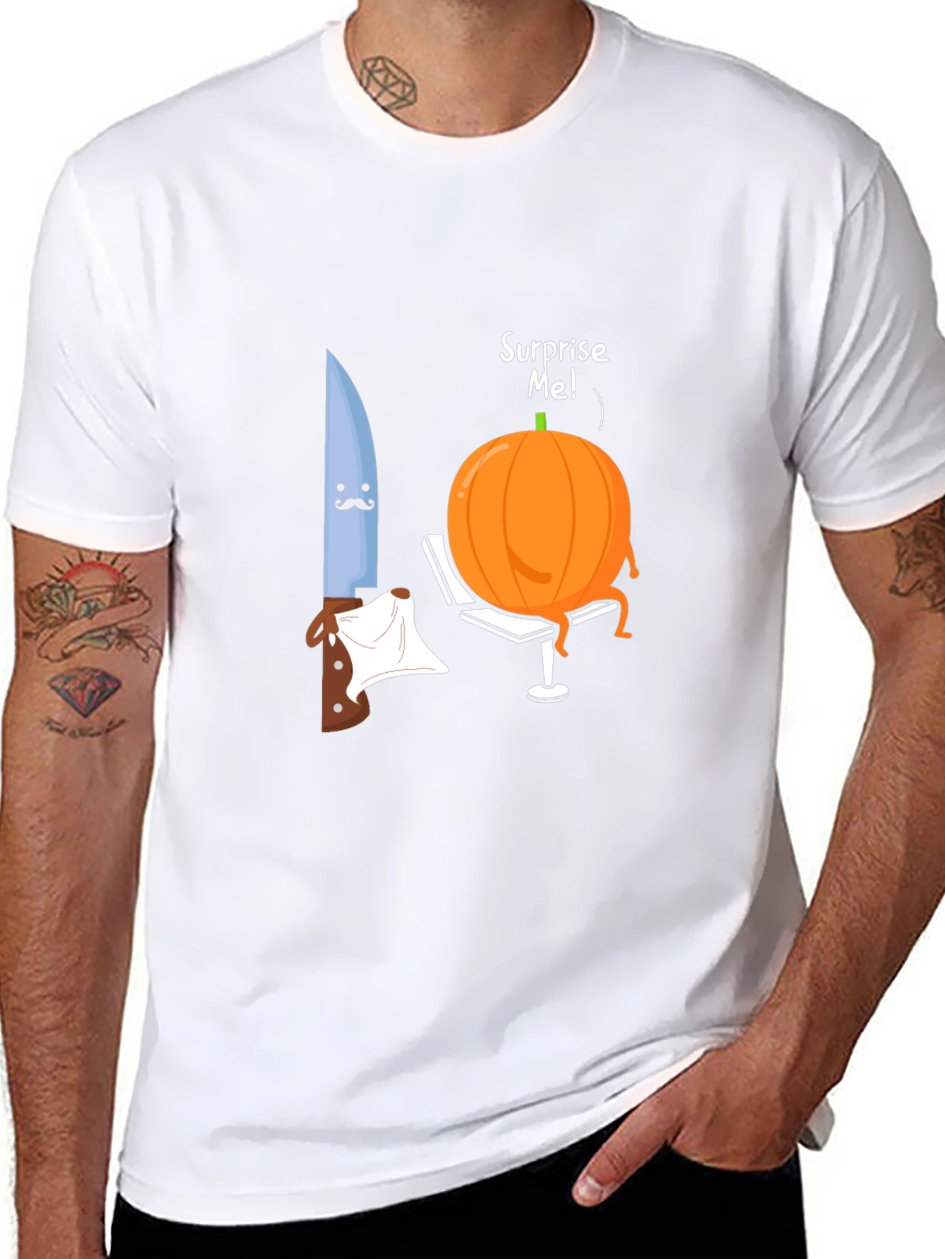 Funny Pumpkin T-Shirt - Halloween Humor