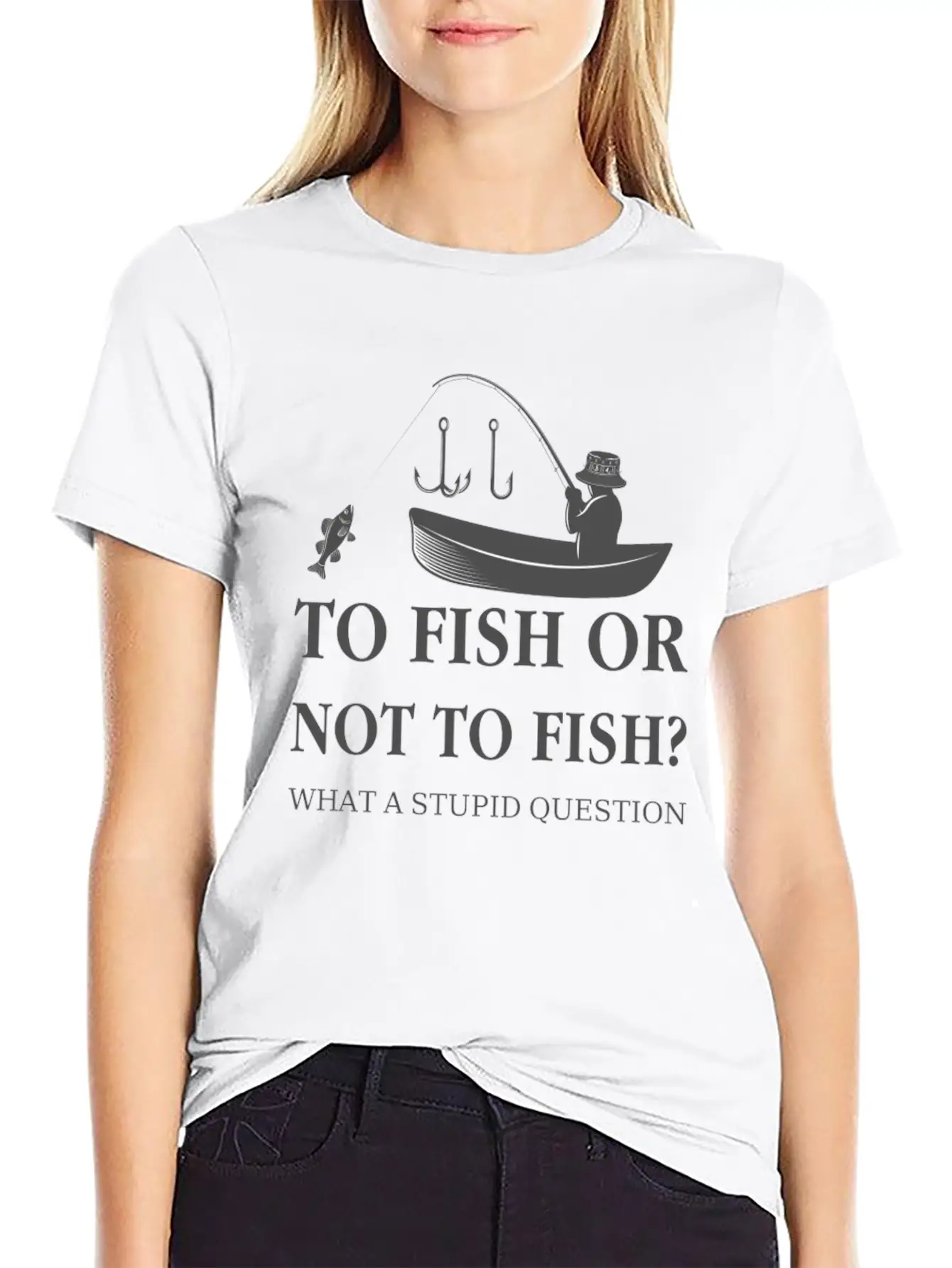 To Fish Or Not To Fish Essential Unisex Summer Tee – Soft Cotton Casual Fit