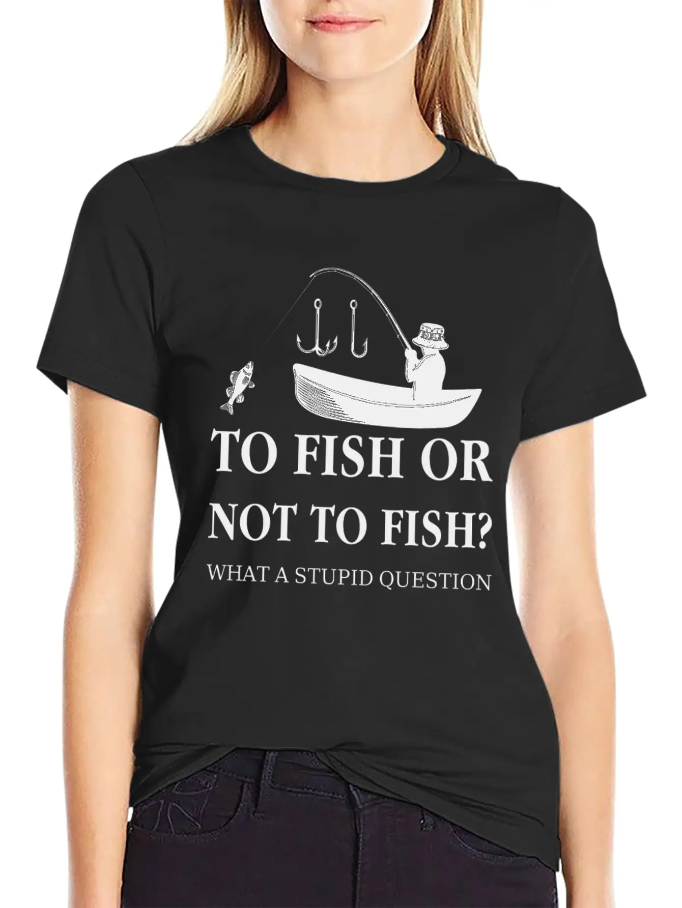 To Fish Or Not To Fish Essential Unisex Summer Tee – Soft Cotton Casual Fit