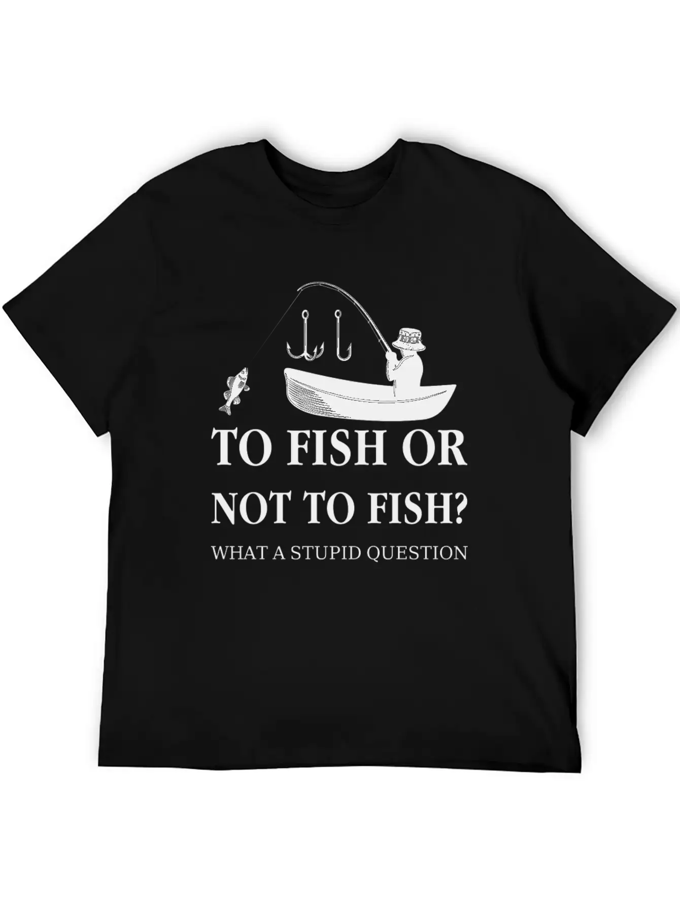 To Fish Or Not To Fish Essential Unisex Summer Tee – Soft Cotton Casual Fit