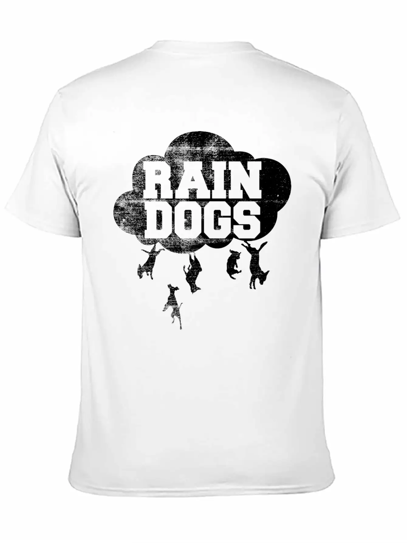 Tom Waits Rain Dogs Unisex Short Sleeve Soft Cotton T-Shirt – Casual Everyday Wear