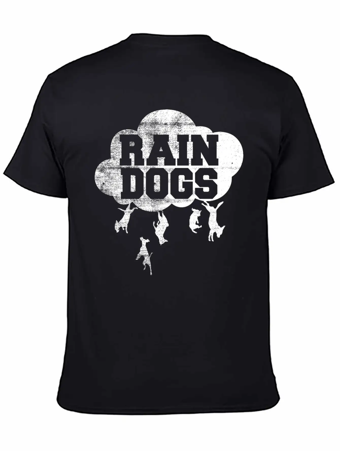 Tom Waits Rain Dogs Unisex Short Sleeve Soft Cotton T-Shirt – Casual Everyday Wear