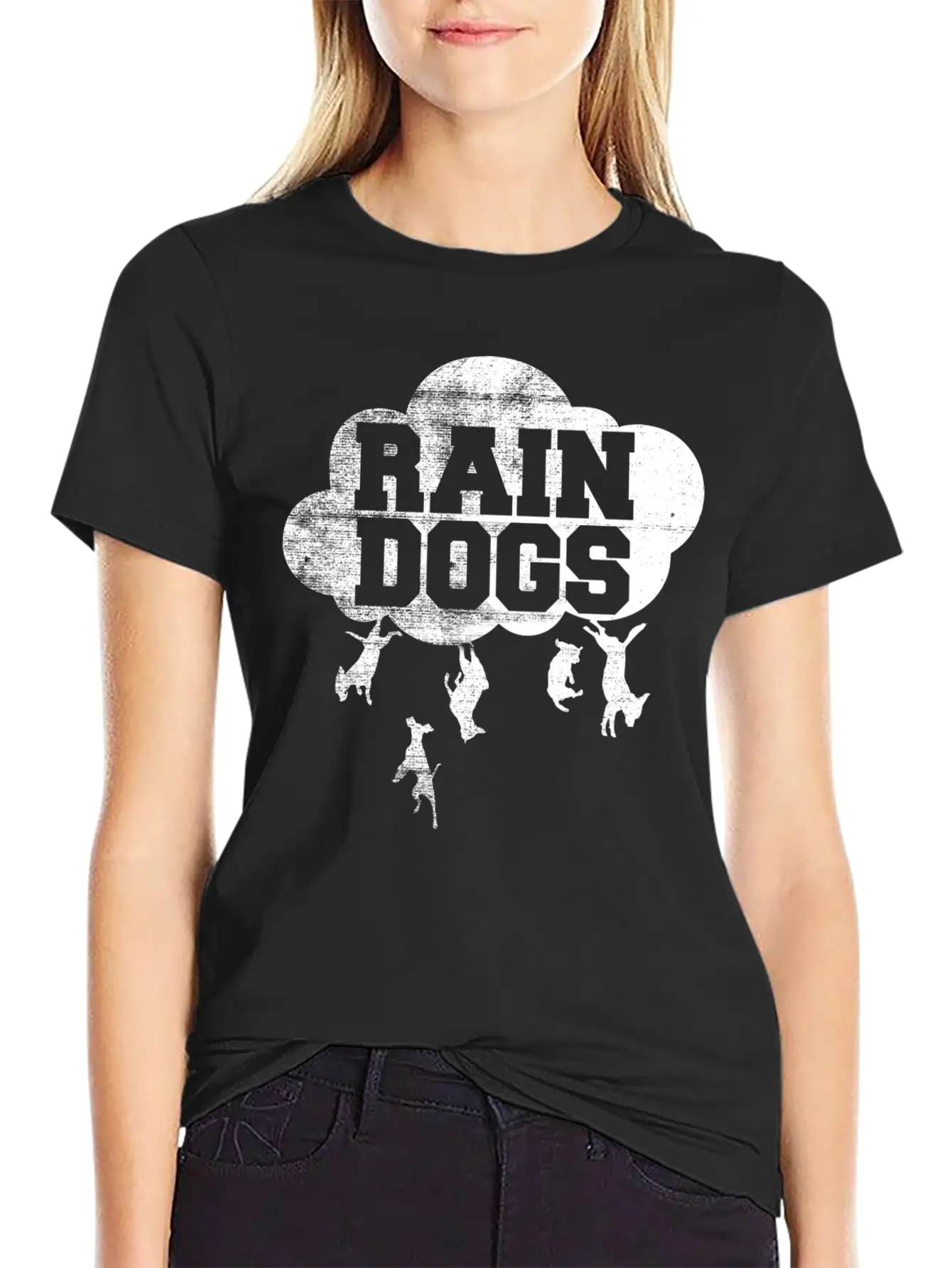 Tom Waits Rain Dogs Unisex Short Sleeve Soft Cotton T-Shirt – Casual Everyday Wear