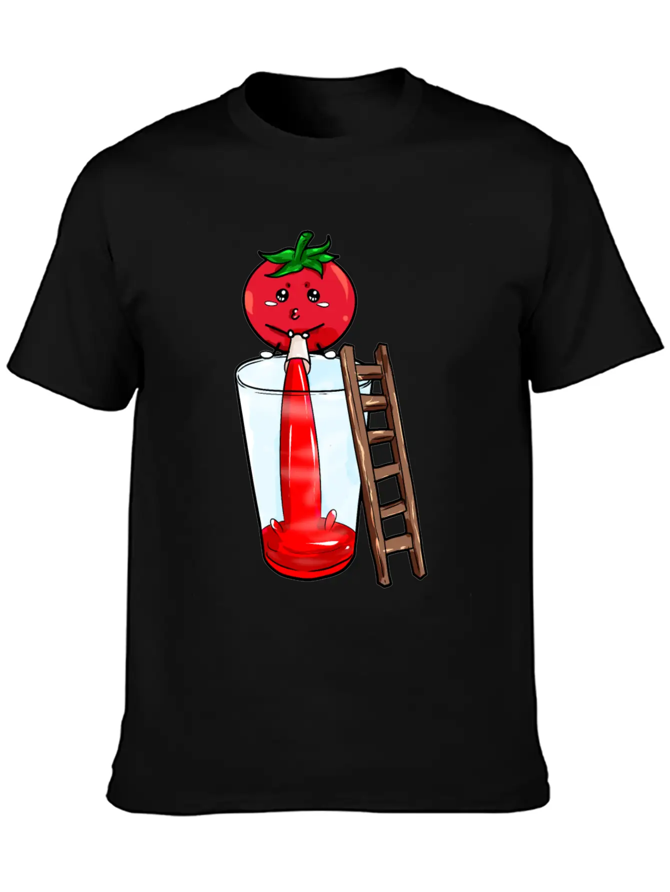Tomato Pees Tomatojuice Essential Unisex Summer Tee – Soft Cotton Casual Fit