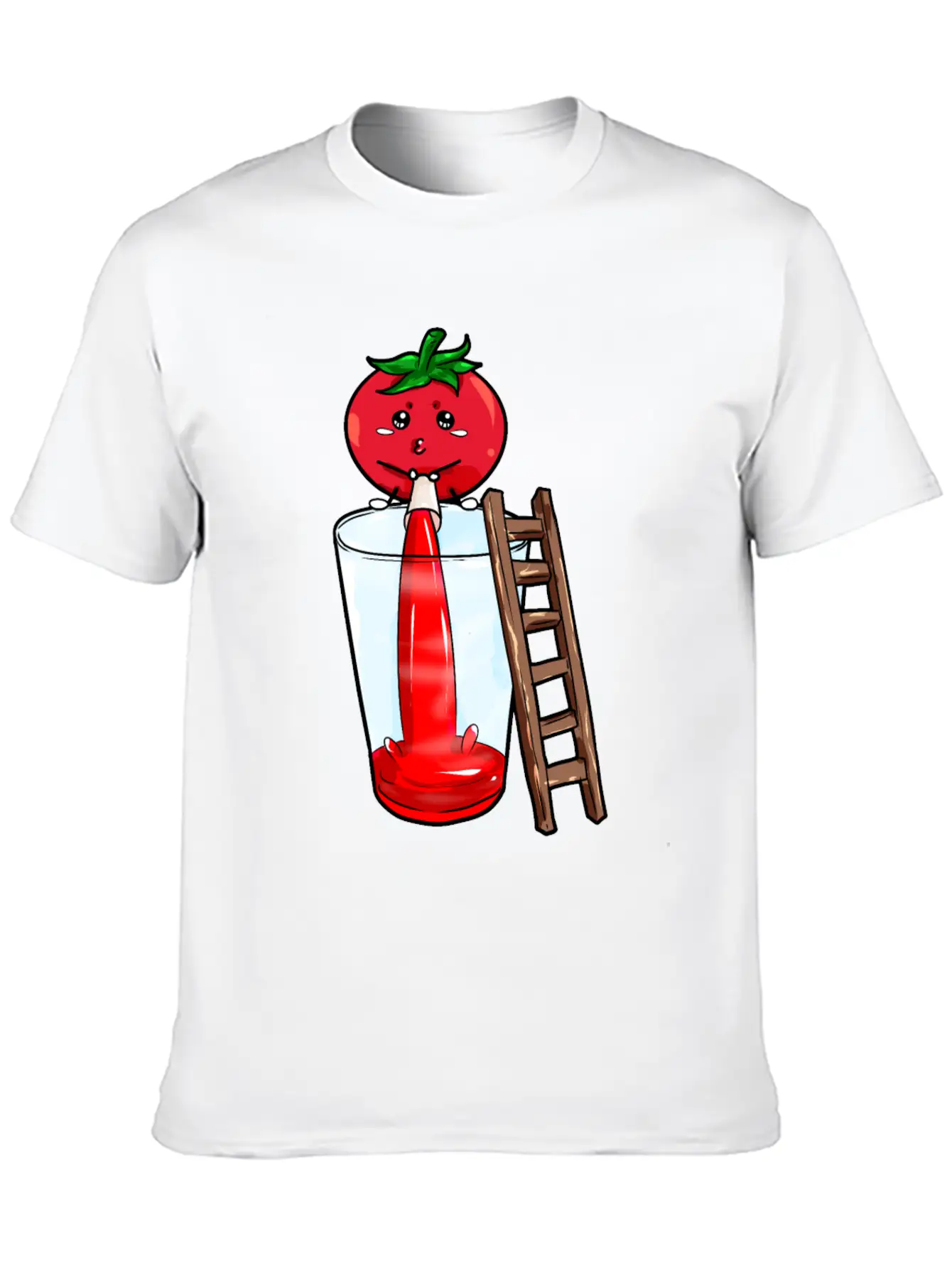 Tomato Pees Tomatojuice Essential Unisex Summer Tee – Soft Cotton Casual Fit