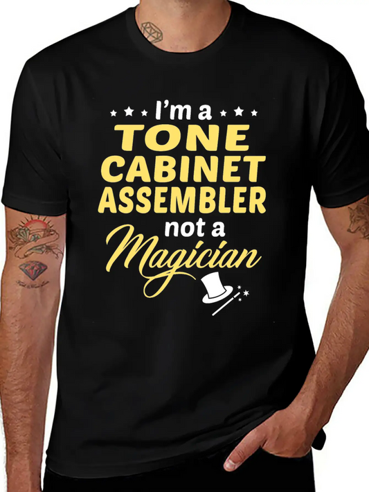 Tone Cabinet Assembler Unisex Short Sleeve Soft Cotton T-Shirt – Casual Everyday Wear