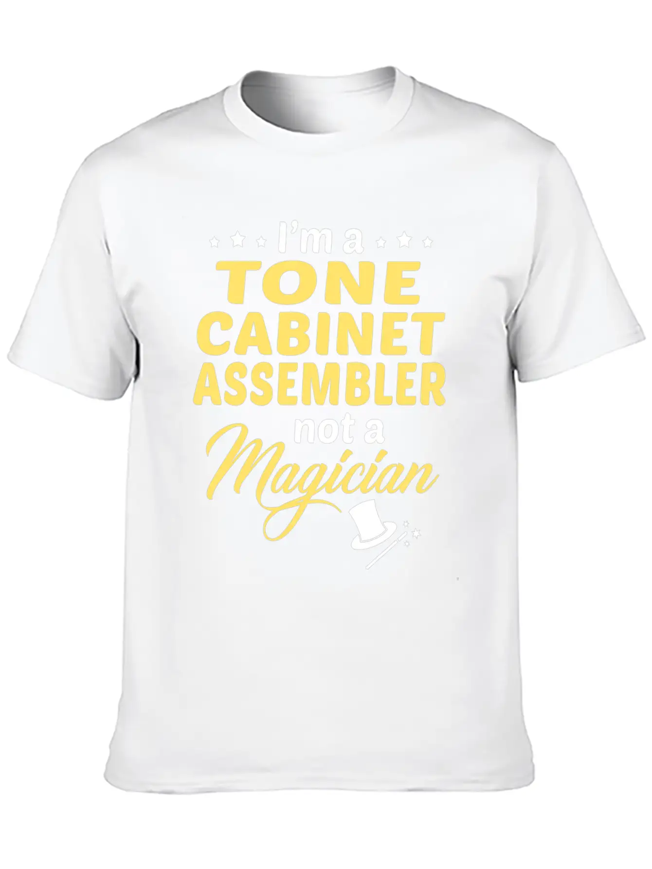Tone Cabinet Assembler Unisex Short Sleeve Soft Cotton T-Shirt – Casual Everyday Wear
