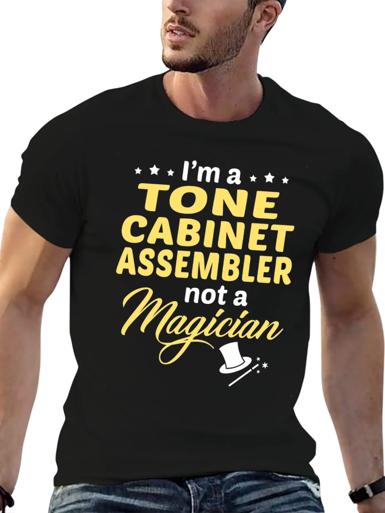 Tone Cabinet Assembler Unisex Short Sleeve Soft Cotton T-Shirt – Casual Everyday Wear