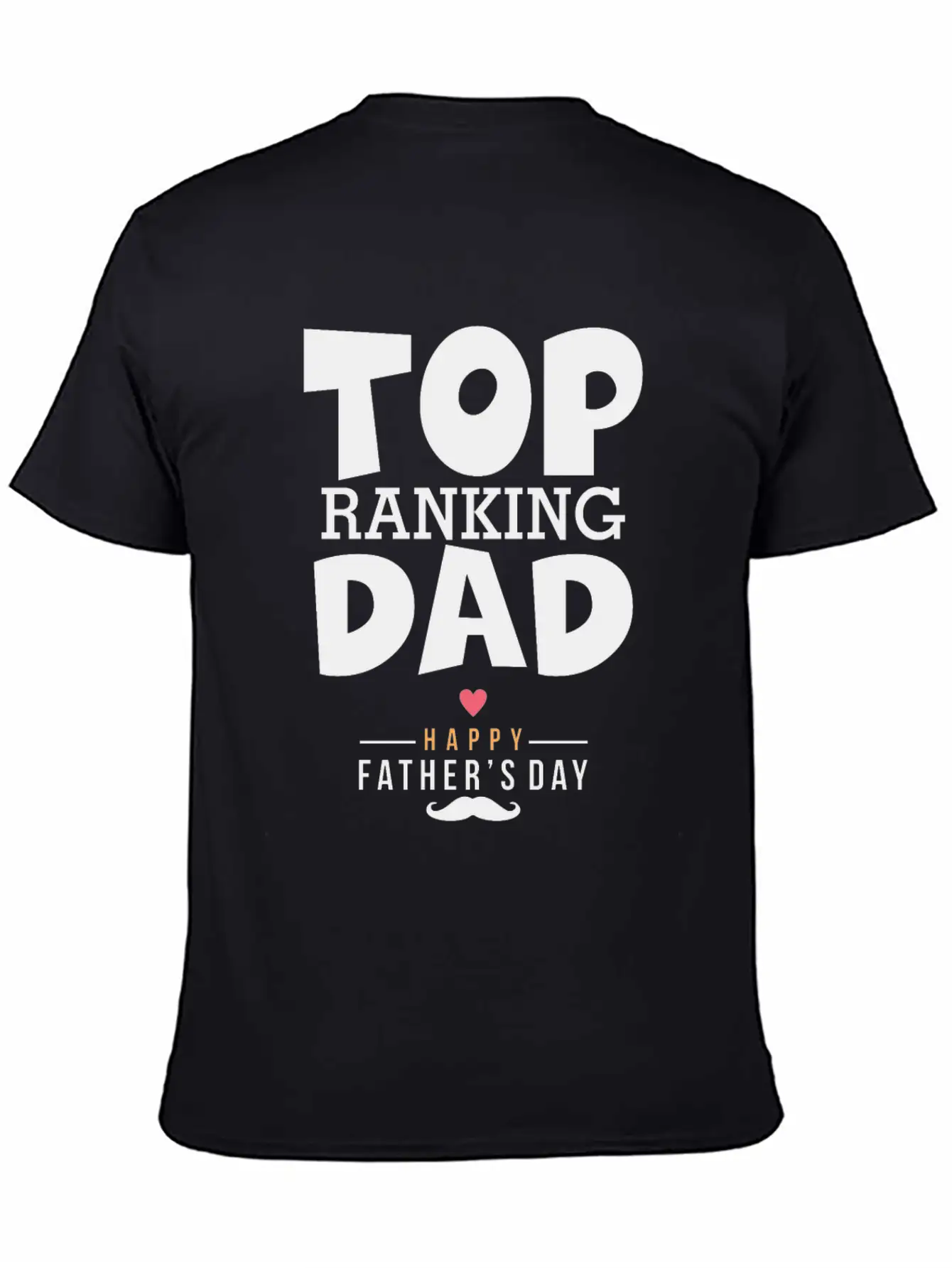 Top Ranking Dad Comfortable Minimalist Graphic Tee – Summer Style Essential