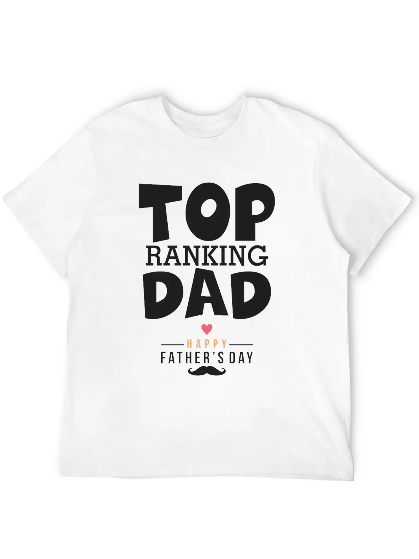 Top Ranking Dad Comfortable Minimalist Graphic Tee – Summer Style Essential
