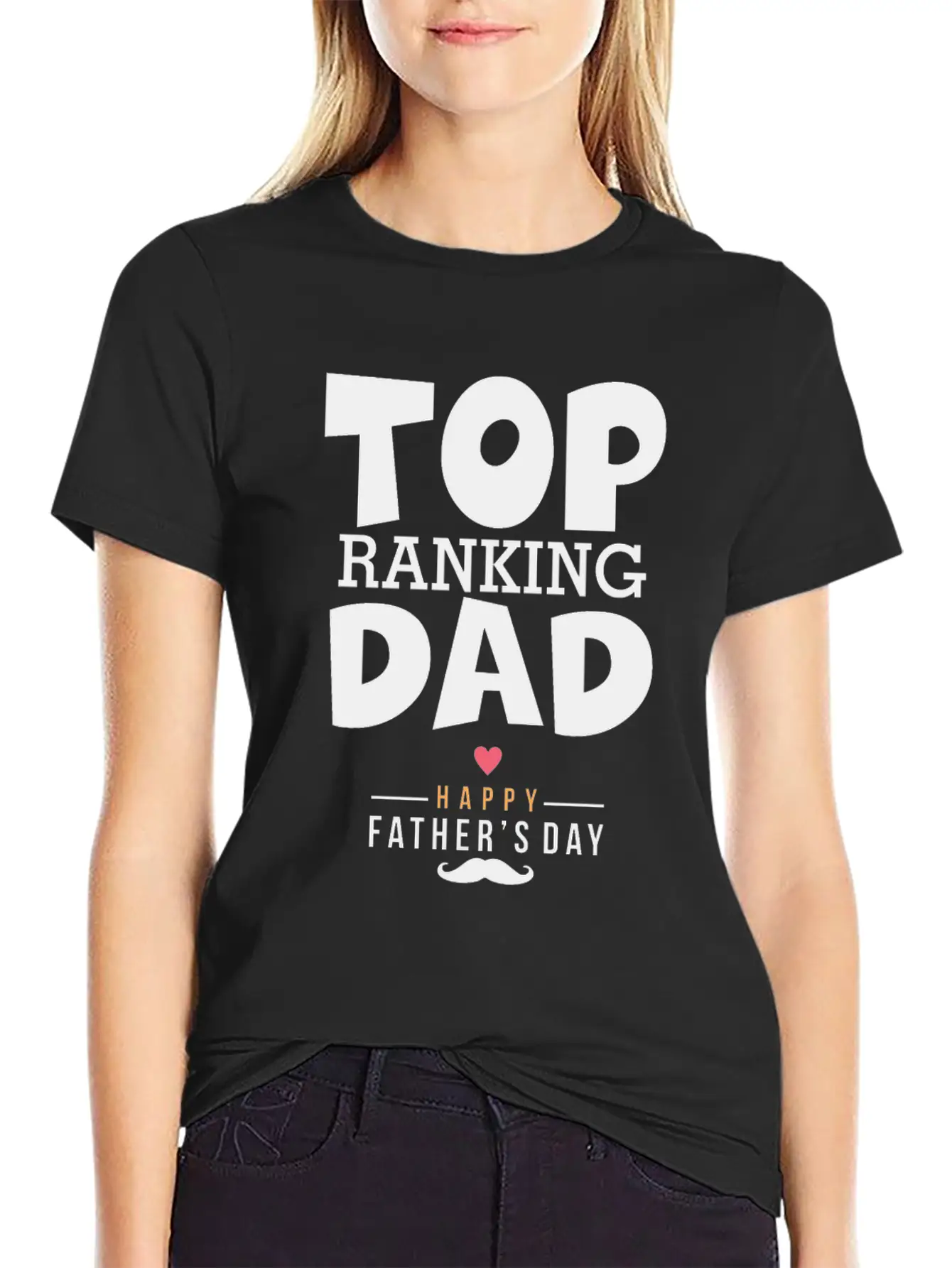 Top Ranking Dad Comfortable Minimalist Graphic Tee – Summer Style Essential