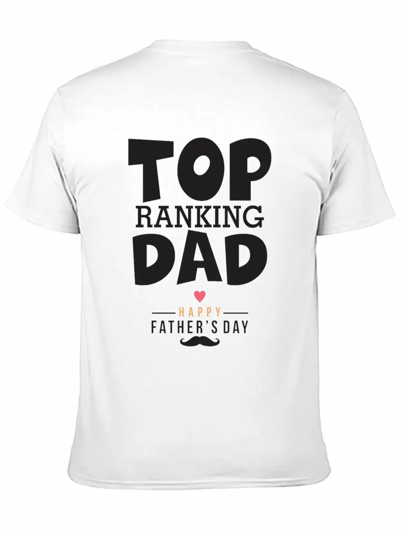 Top Ranking Dad Comfortable Minimalist Graphic Tee – Summer Style Essential