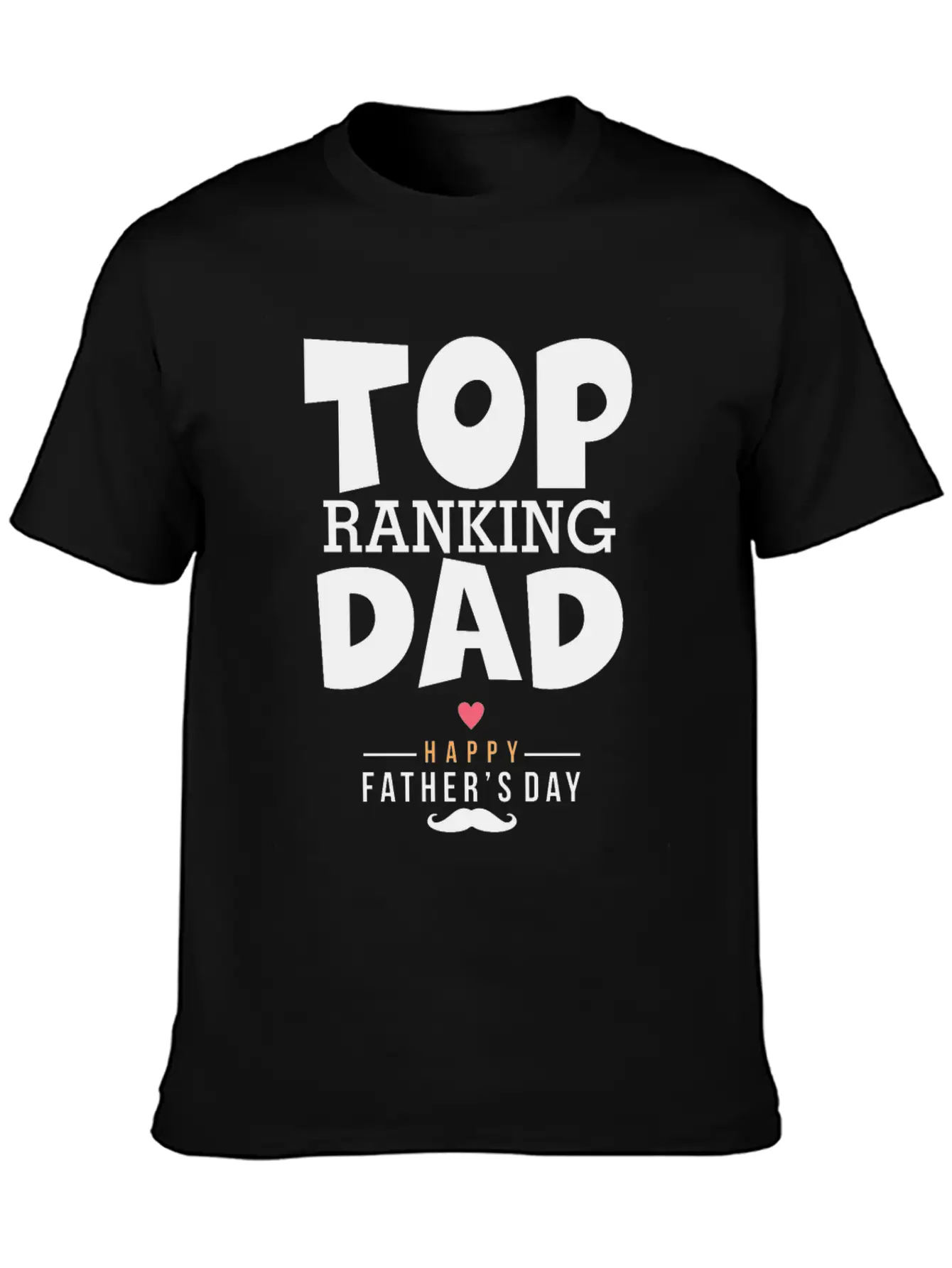 Top Ranking Dad Comfortable Minimalist Graphic Tee – Summer Style Essential