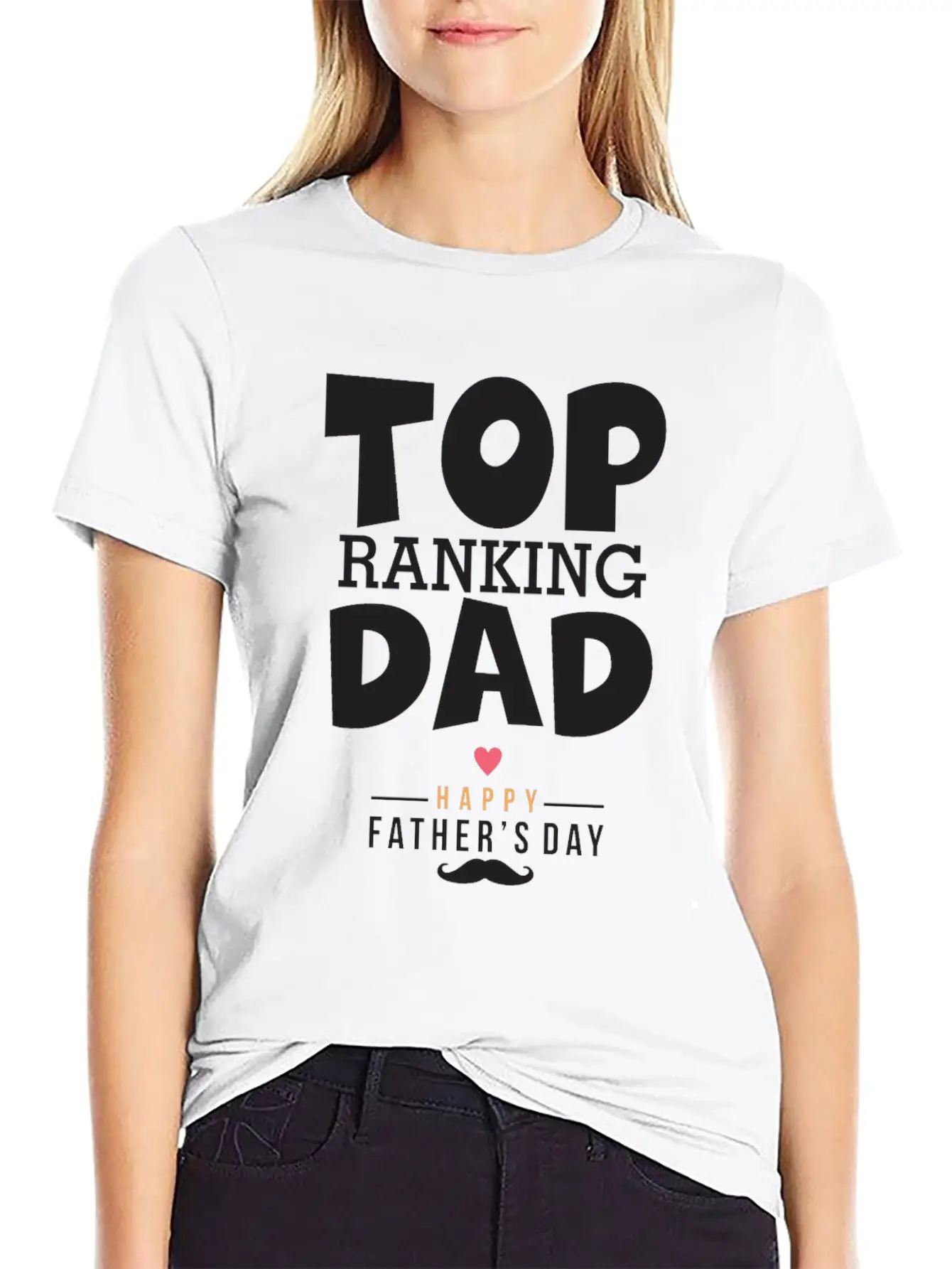 Top Ranking Dad Comfortable Minimalist Graphic Tee – Summer Style Essential