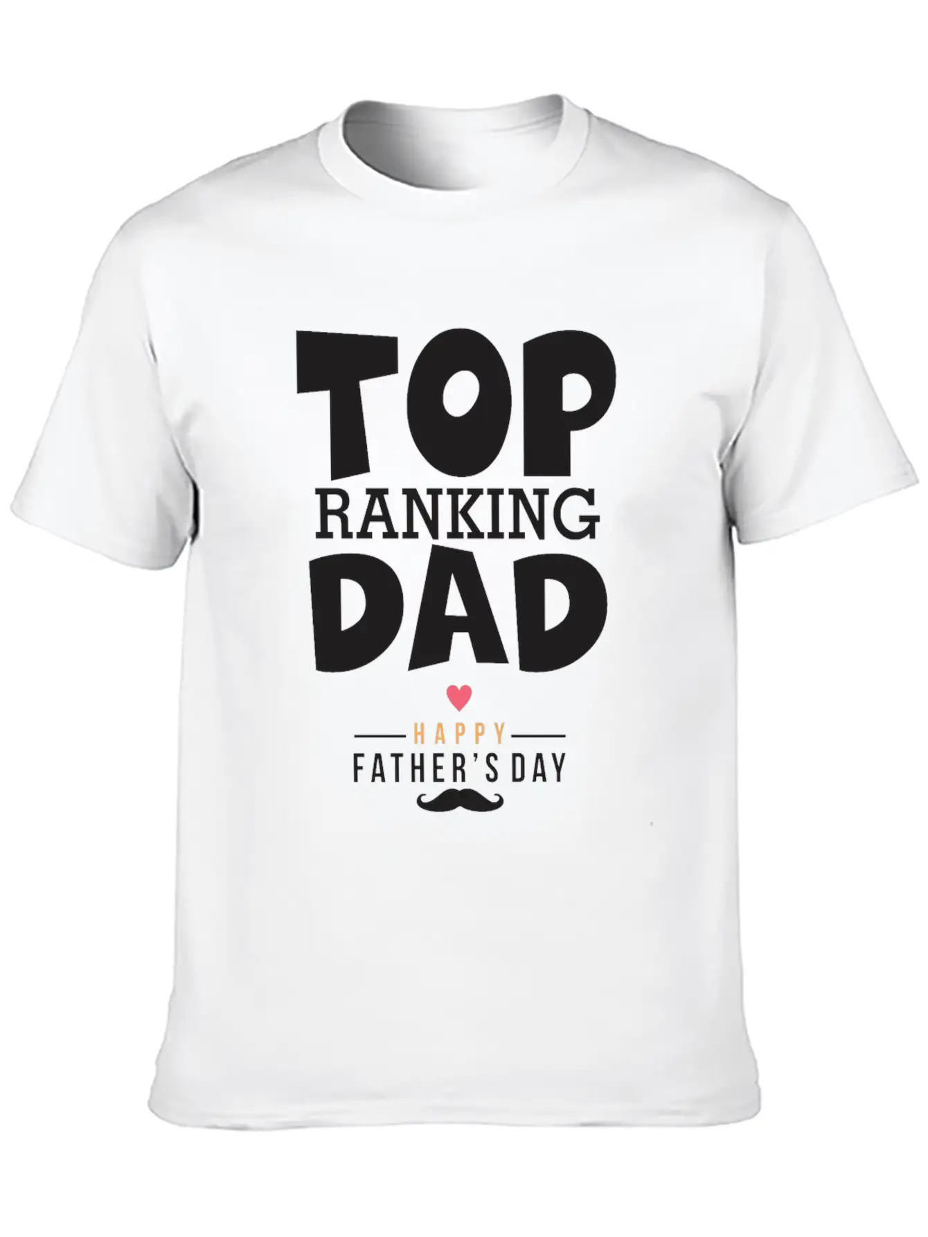 Top Ranking Dad Comfortable Minimalist Graphic Tee – Summer Style Essential