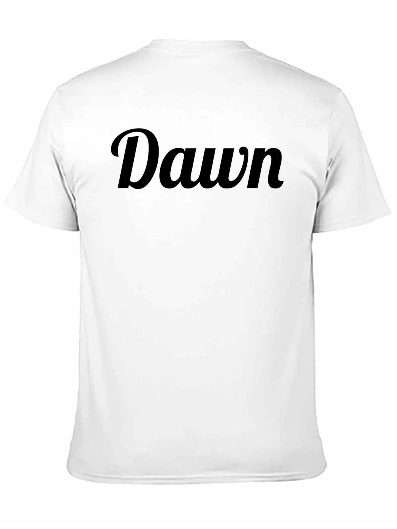 Top That Says The Name Dawn Cute Adults Kids Grap Basic Graphic T-Shirt – Daily Comfort In Soft Cotton