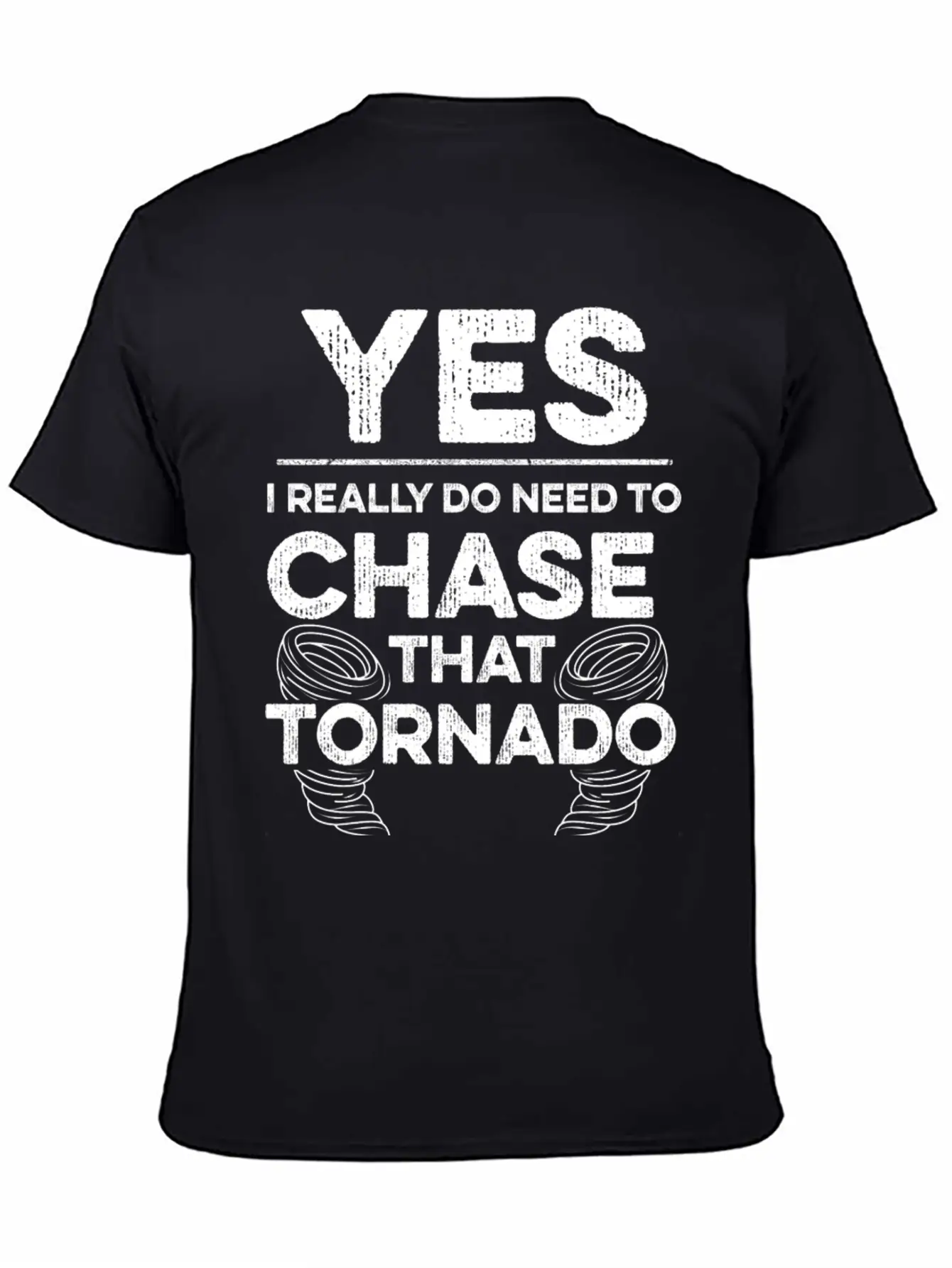 Tornado Chasing Design For A Storm Spotter Unisex Short Sleeve Soft Cotton T-Shirt – Casual Everyday Wear