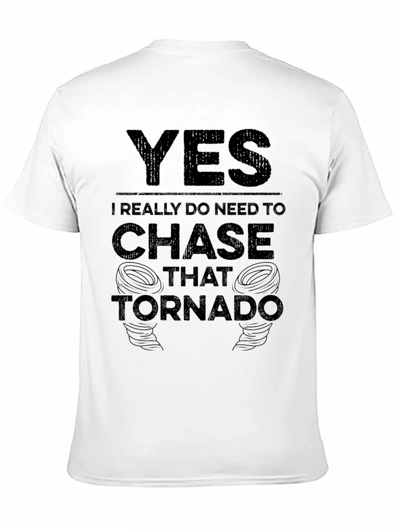 Tornado Chasing Design For A Storm Spotter Unisex Short Sleeve Soft Cotton T-Shirt – Casual Everyday Wear